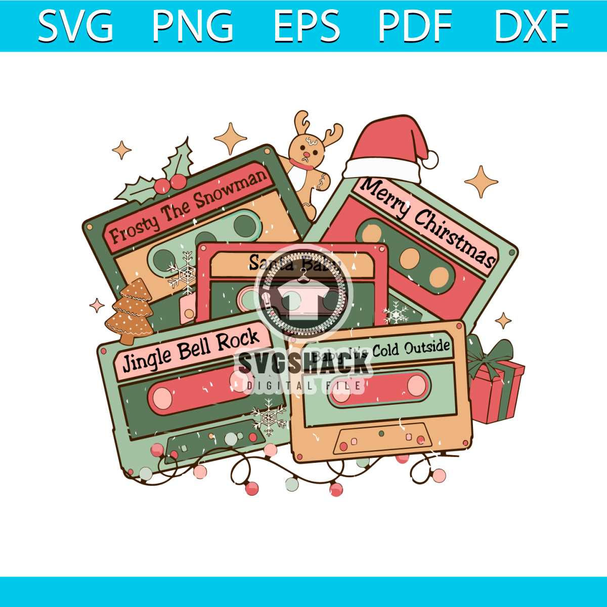 Wallpaper #vDGxNZMB5zzyi_yYmFdh74 Retro Vintage Merry Christmas Music Cassette Svg Download Inspire Uplift