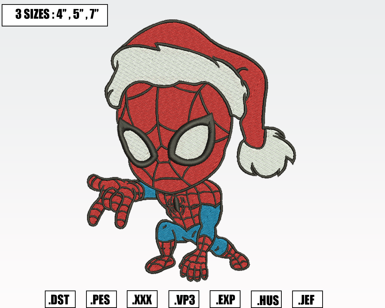 Wallpaper #fx3mLJMBlOZrFDOkqcxn7 Spider Man Santa Christmas Embroidery Designs Machine Embro Inspire