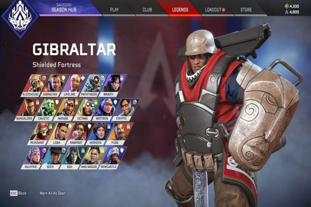 Wallpaper #63c0c How to Play Gibraltar Apex Legends Character Guide Allgamers