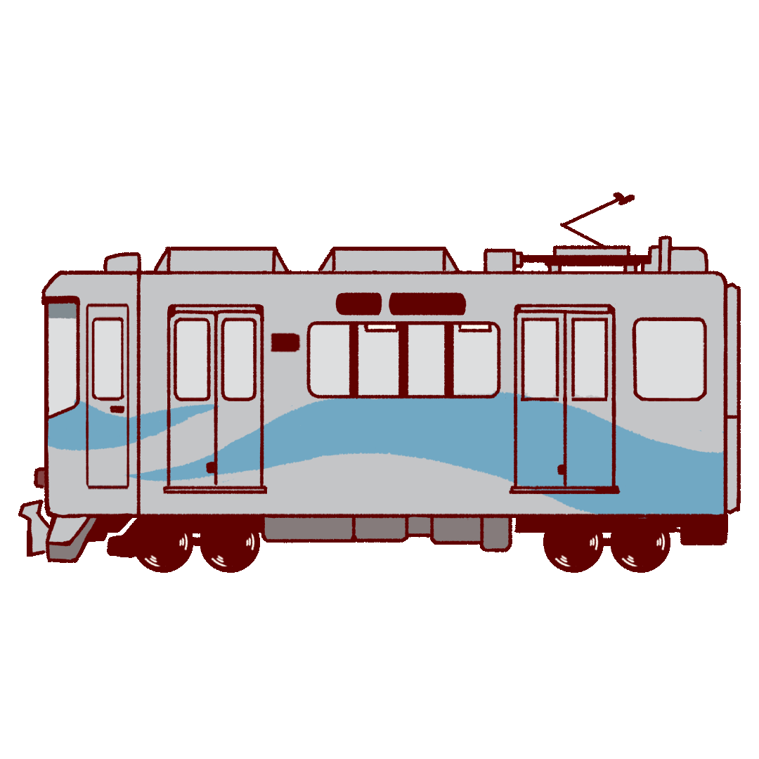 Wallpaper #glhuNJMBzN9vxX34DDyI260 Animated Illustration of a Moving Train Ugokawa