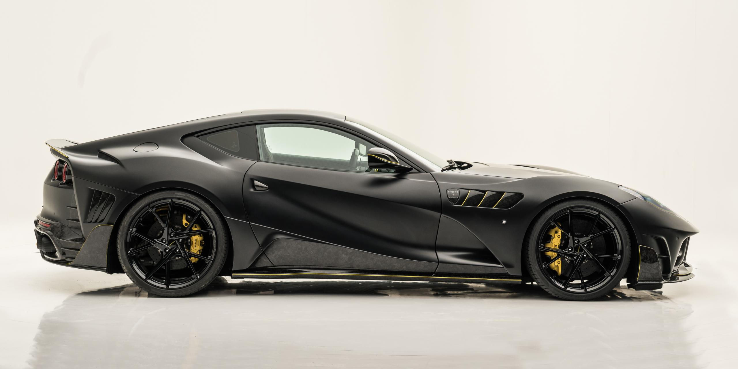 Wallpaper #py7eOJMBeCfPaRV8brst189 Mansory Ferrari 812 Superfast Stallone Black 2 Les Voitures