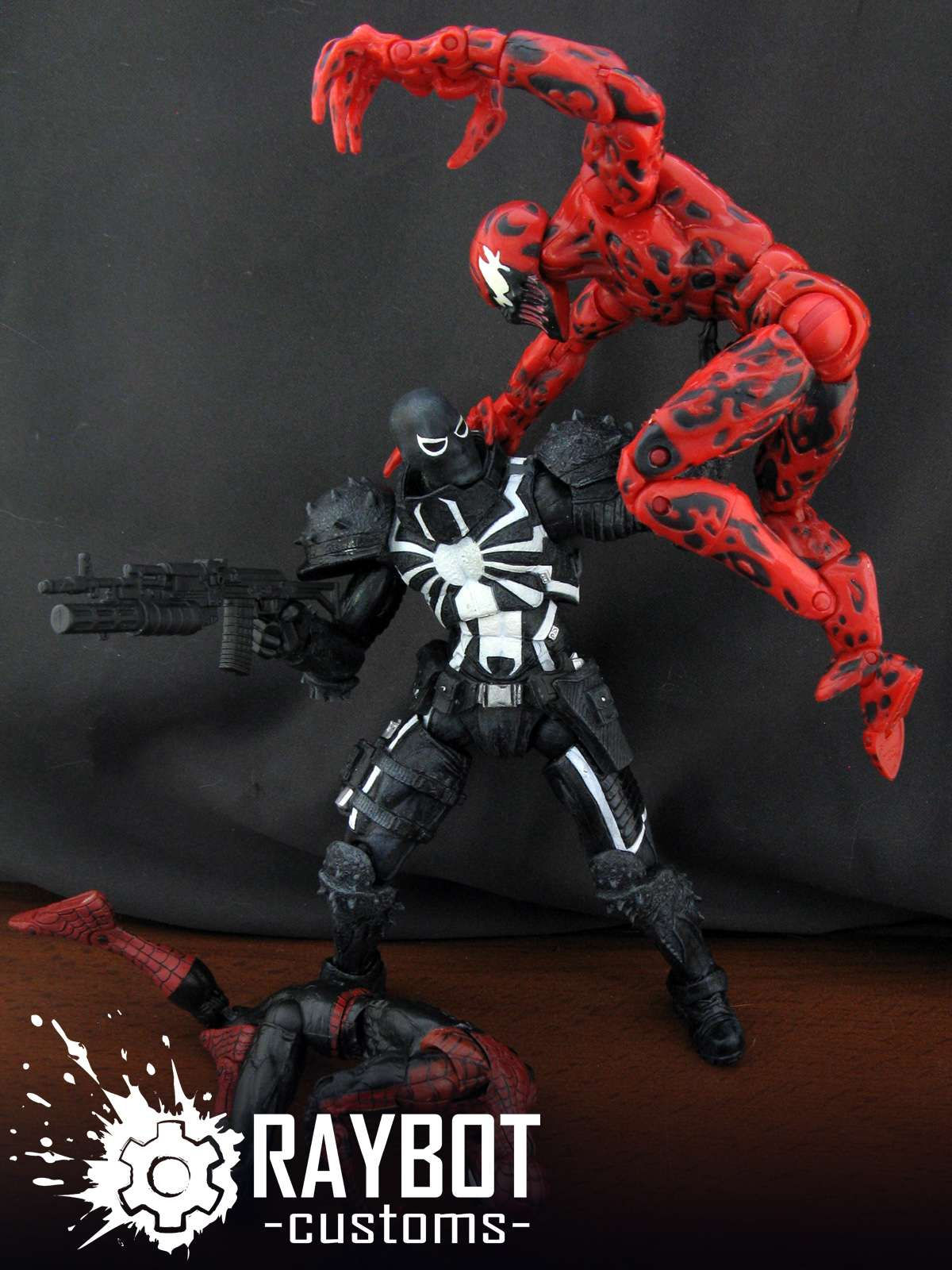 Wallpaper #ZfTCOpMBKFX8bn3reHmO71 Marvel Legends Custom Agent Venom Figure by Raybot Customs Spider Man