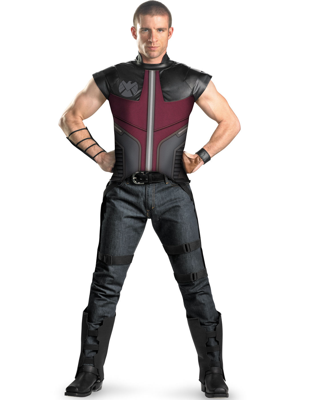 Wallpaper #V6eZMpMBlSzal8H189t494 Hawkeye the Avengers Deluxe Plus Size Marvel Halloween Costume Mens 42