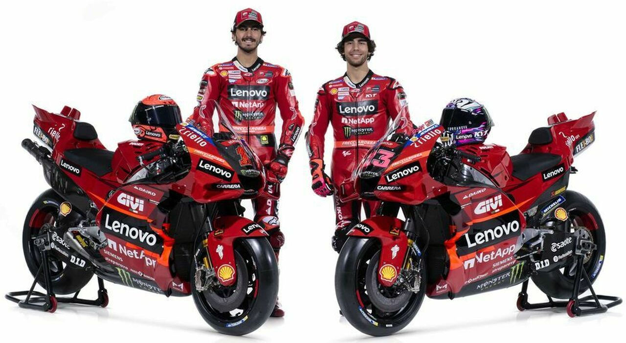 Wallpaper #lbgR15IBJvJKYCmEBeH9265 Ducati Svela La Desmosedici Motogp 2023 Bagnaia Corre Con N1