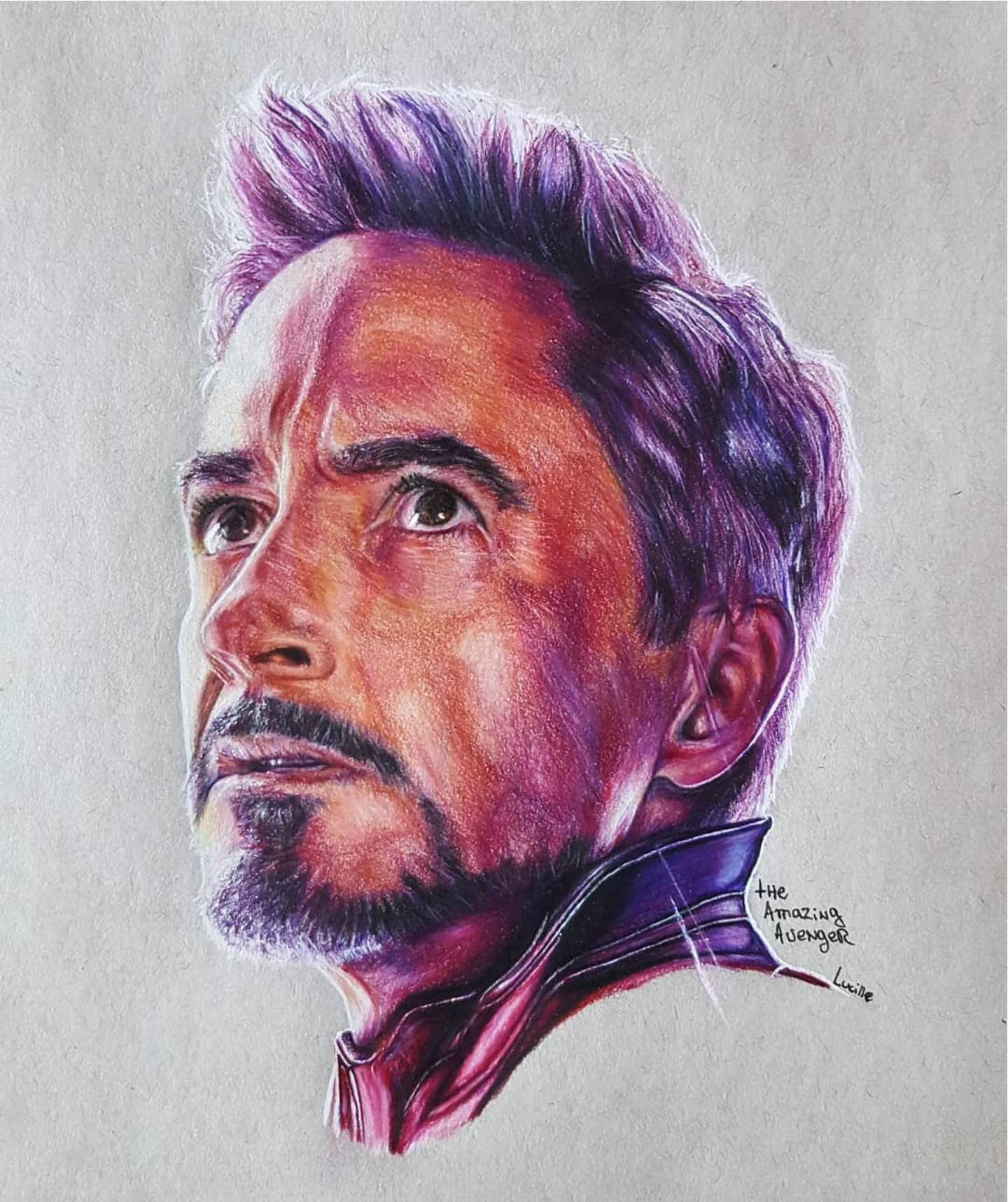 Wallpaper #LaWWOJMBVBiSkHCaEo7C171 Tony Stark Avengers Endgame Drawingart Comics Amino