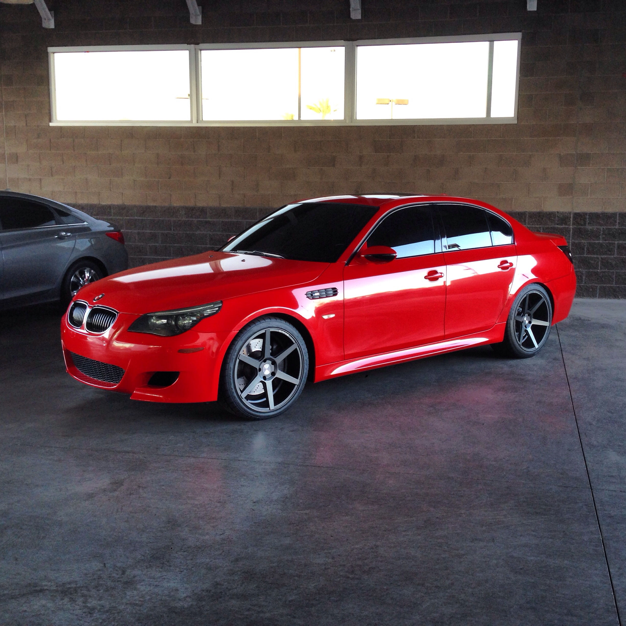 Wallpaper #TwPlY5MBpyOg8YnENtal57 Never Before Done Project E60 M5 Imola Red Wrap Page 8 BMW M5
