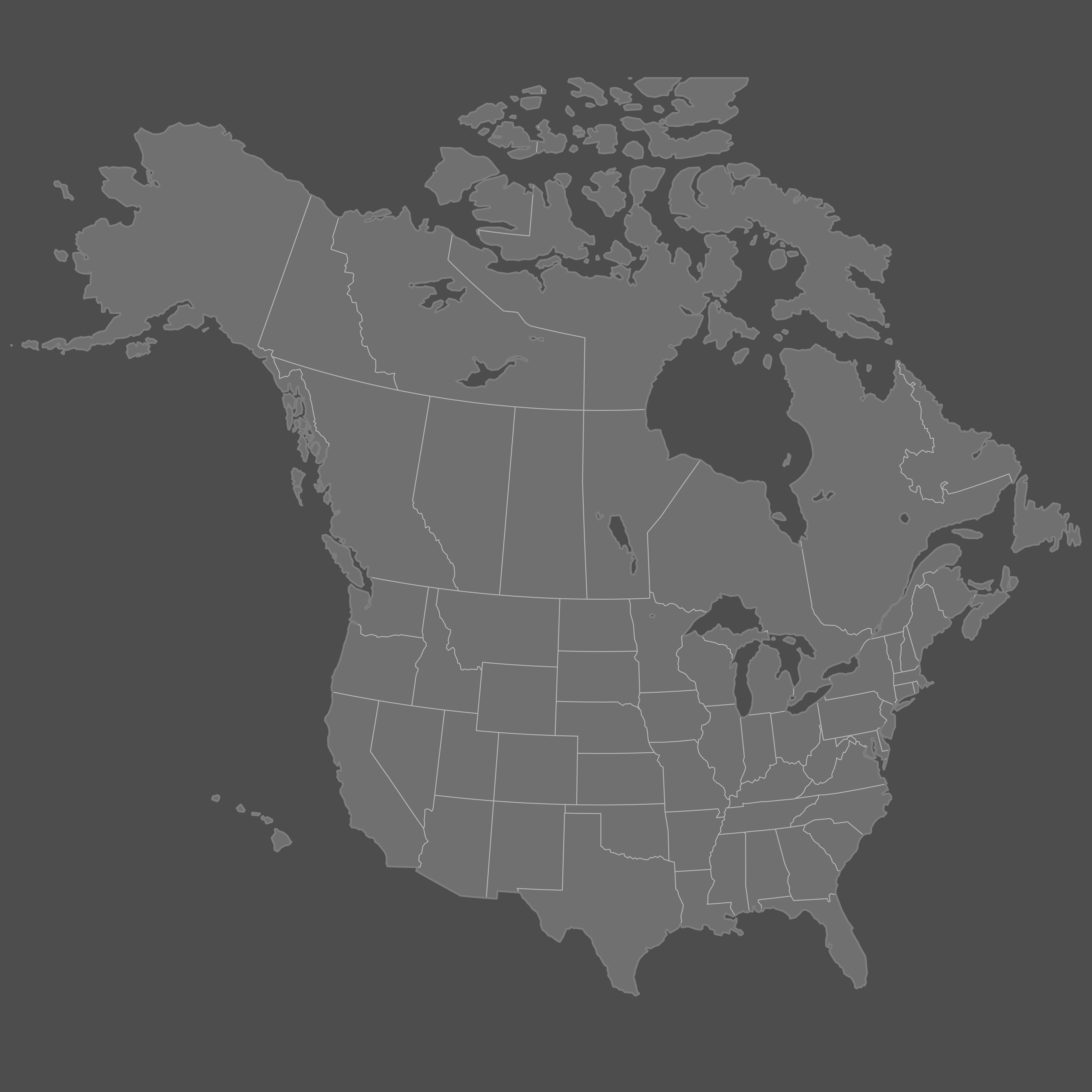 Wallpaper #L20PapcBycdYOYFTAnFj98 United States and Canada Map Ultimaps