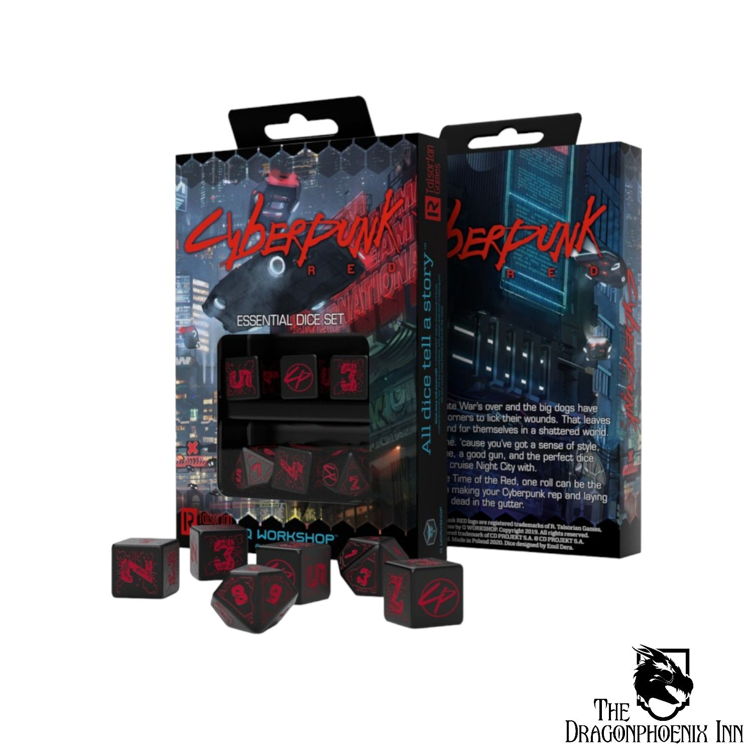 Wallpaper #KANKYpMBpyOg8YnEJdJr224 Cyberpunk Red Night City Essential Set Dragonphoenix Inn