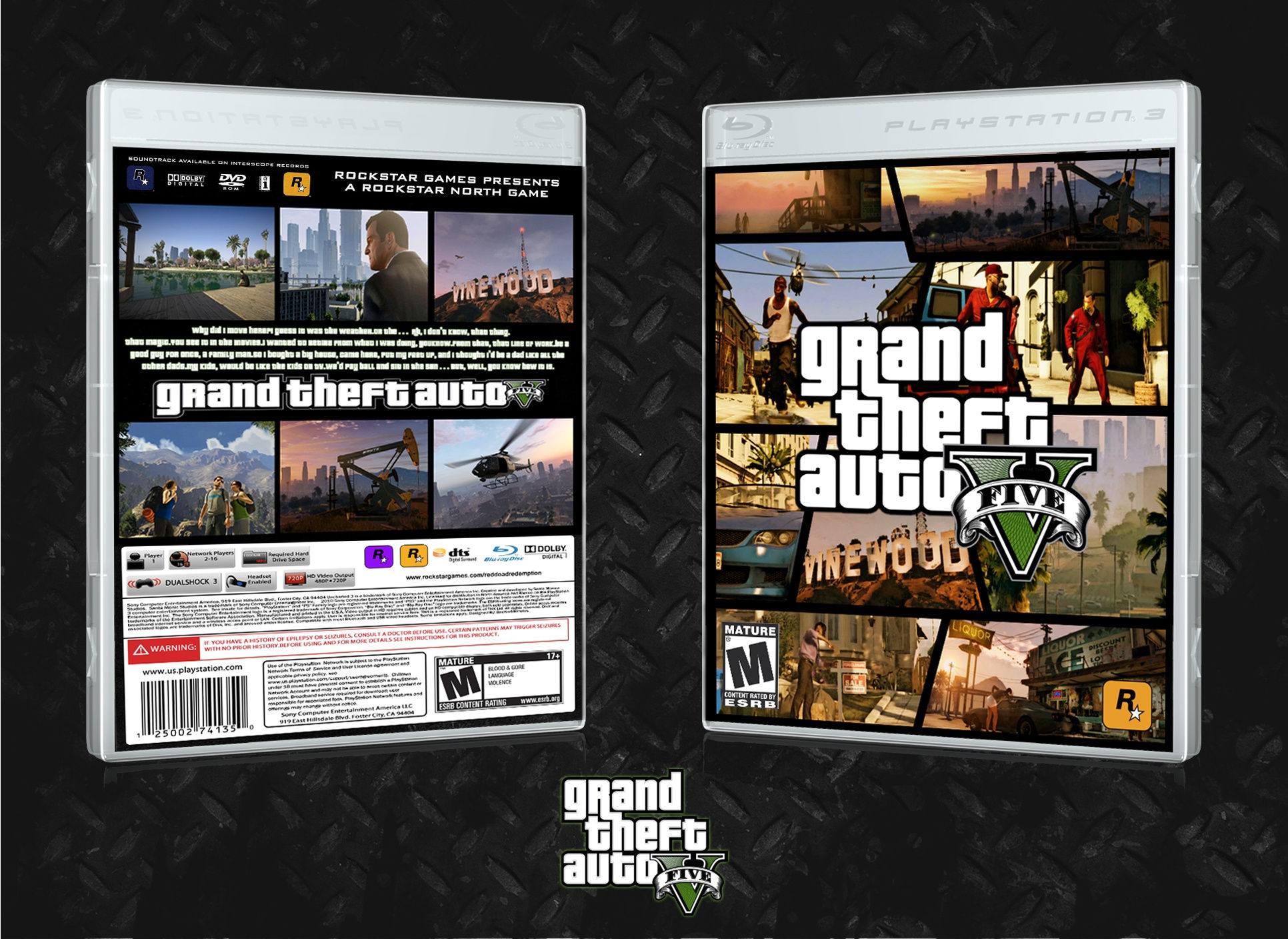 Wallpaper #5453a Gta V Xbox One Box Art Cover by Iceman423626