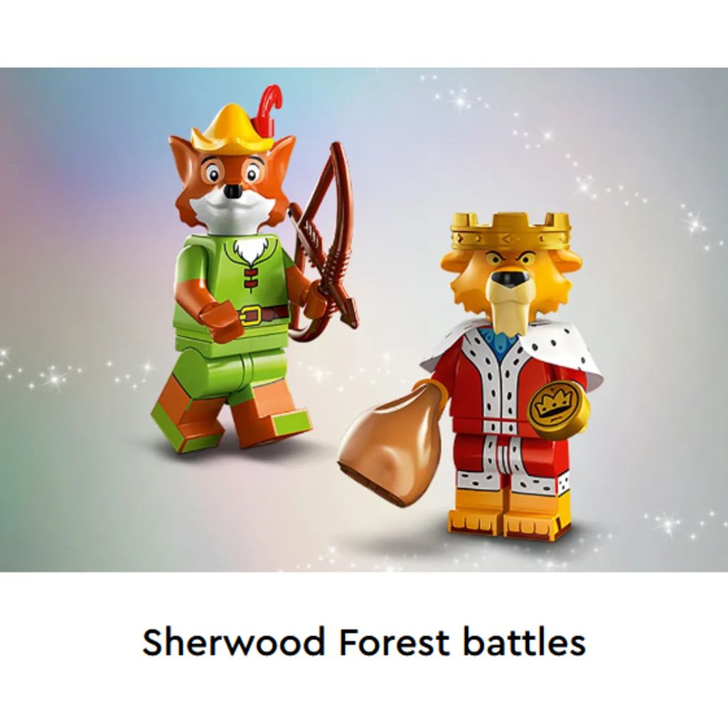 Wallpaper #tp-vV5MBcUVgGJNoe68-246 Lego Minifigure Series Disney 100 the Toy Store