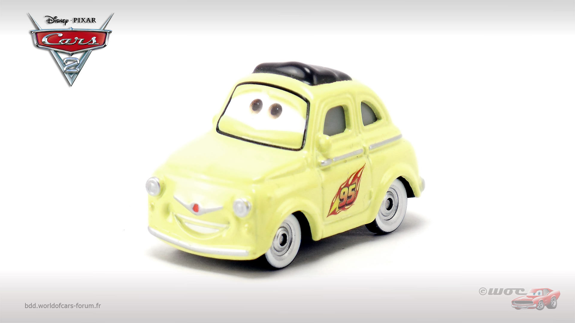Wallpaper #7gAy7I4BSdW8dNouYBNS22 World of Cars Presentation Du Personnage Luigi