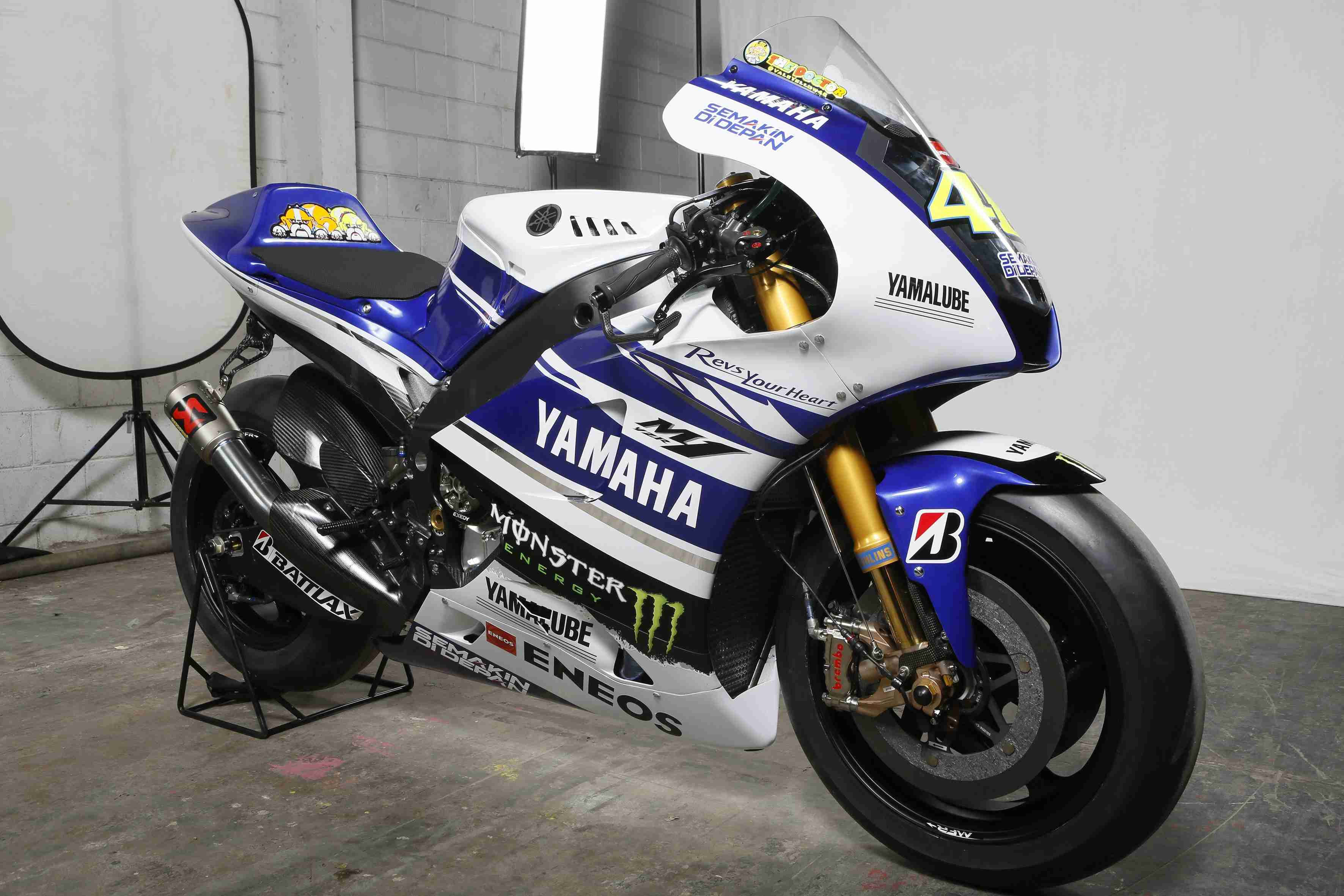 Wallpaper #2a897 Yamaha Factory Racing Bike Evolution Motogp