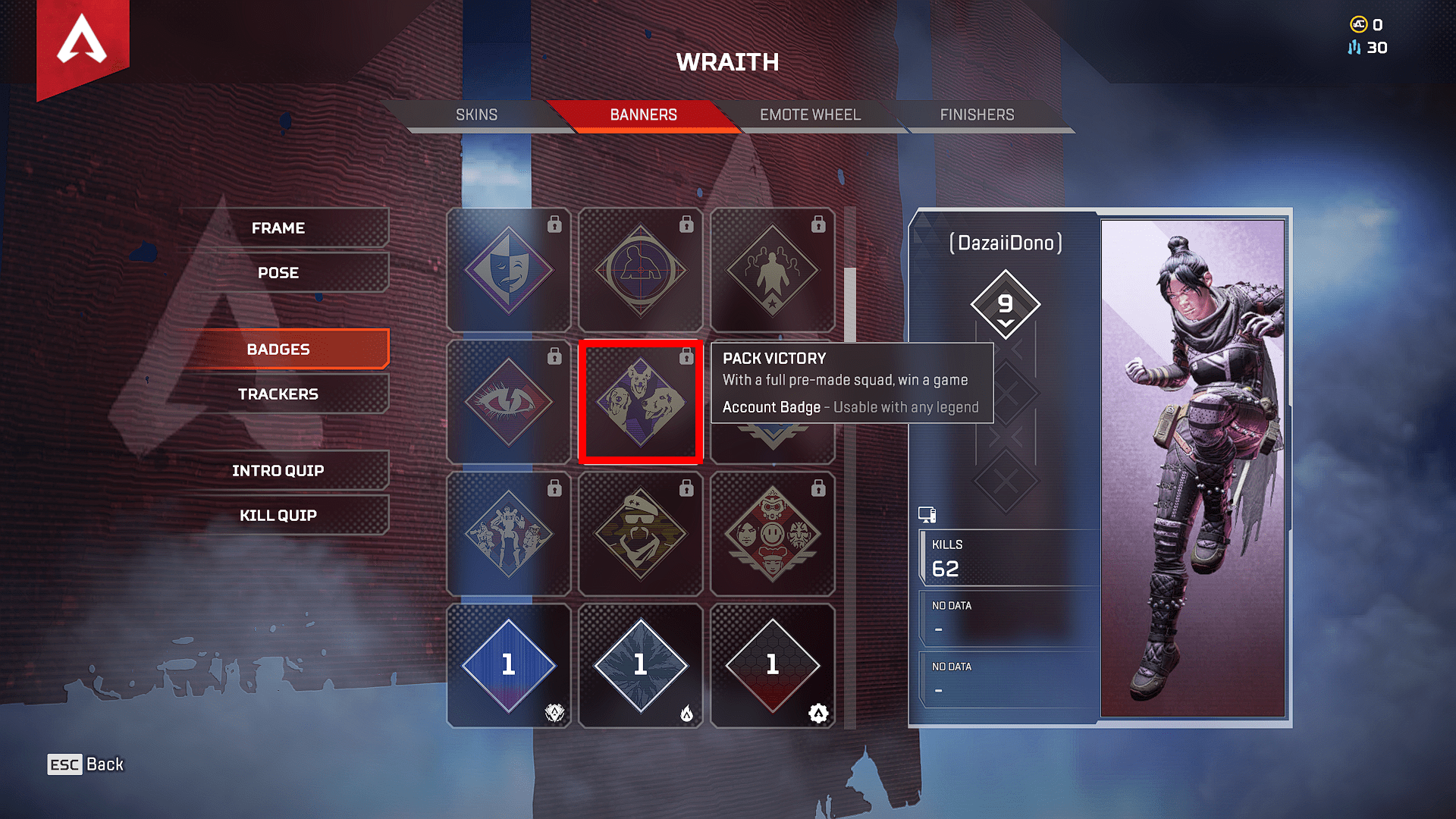 Wallpaper #VRndOI8BtGB6xQ78cqno12 How to Equip Badges in Apex Legends