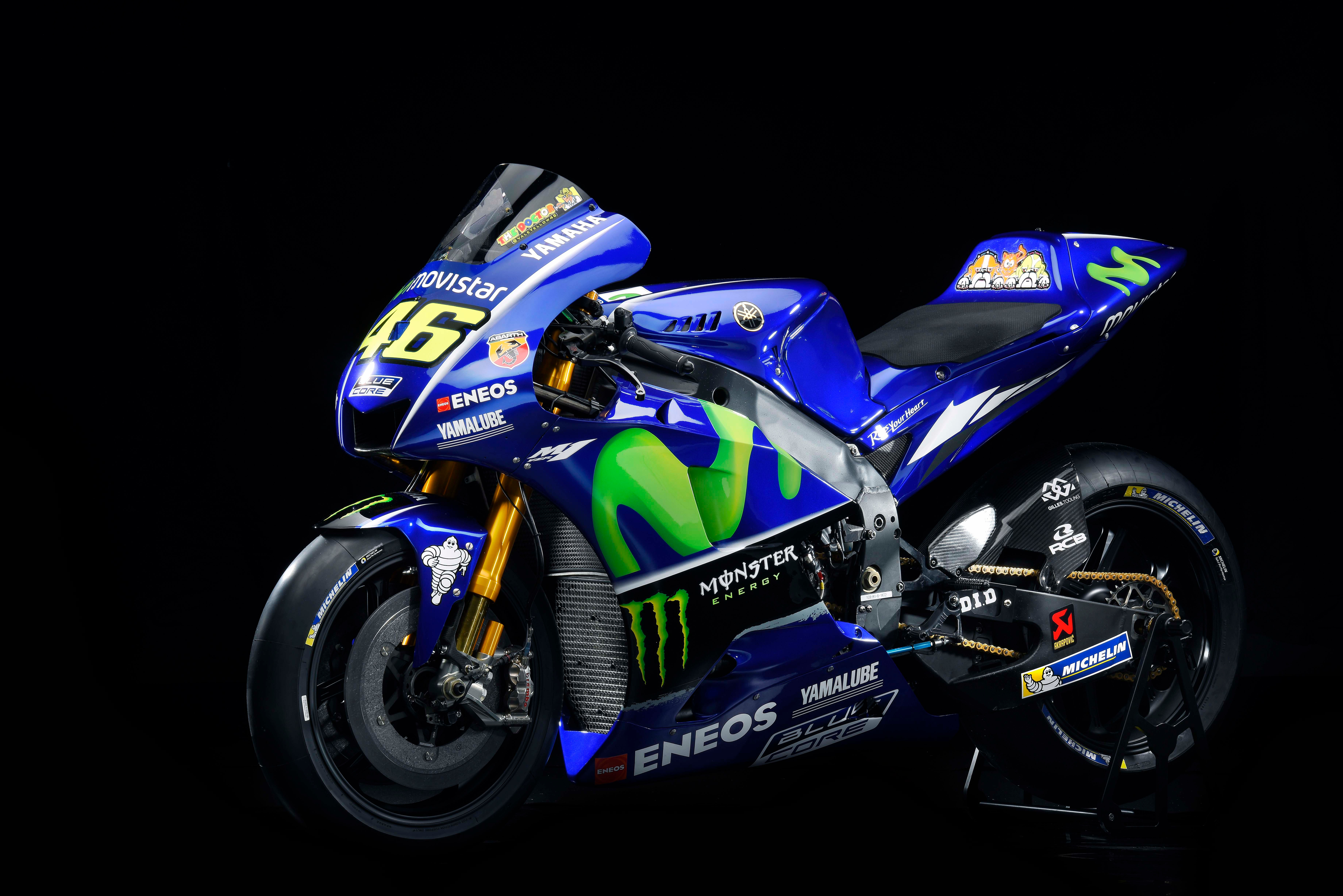 Wallpaper #2a897 Yamaha Factory Racing Bike Evolution Motogp