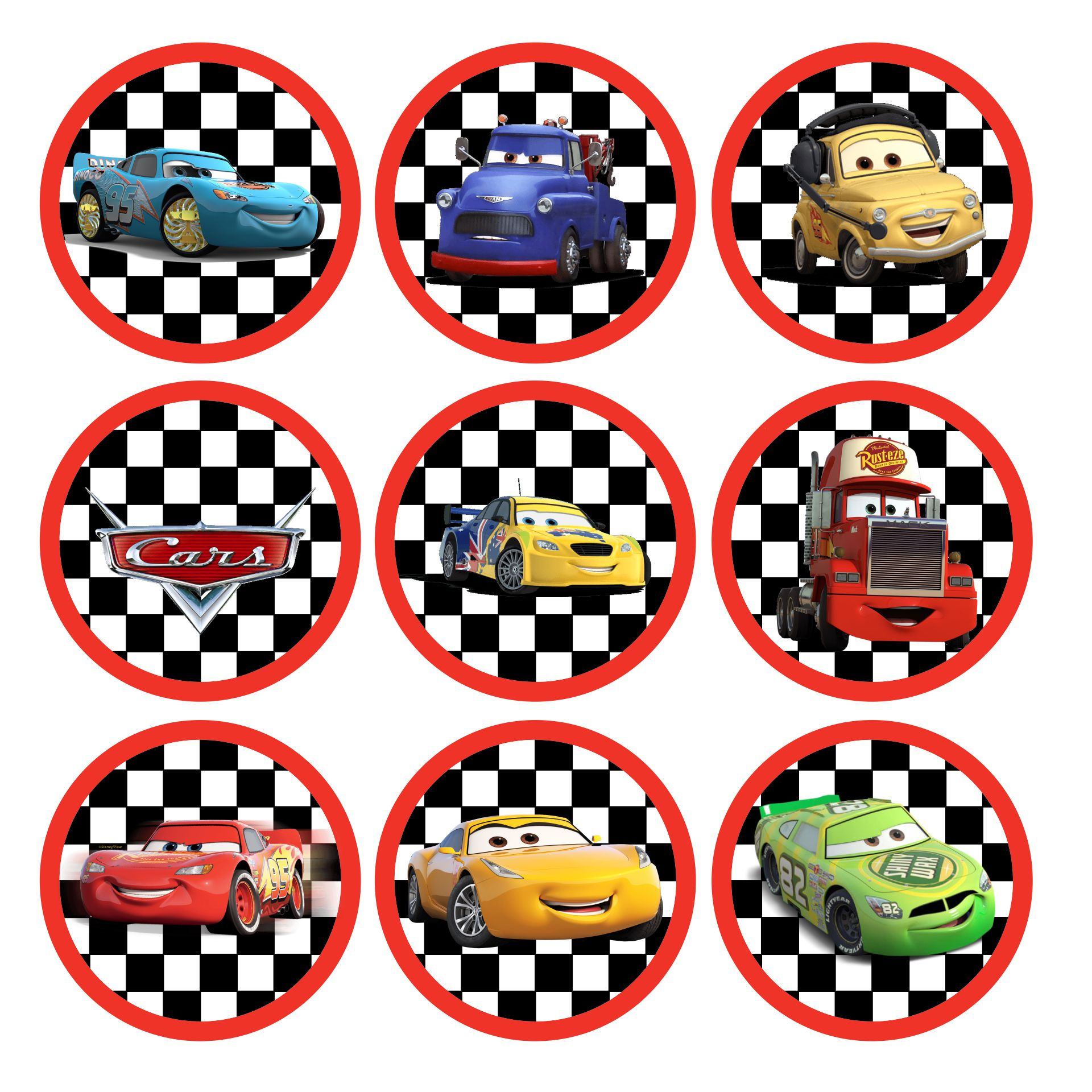 Wallpaper #02c67 Race Cupcake Topper Racecar Toppers Race Toppers Car Etsy