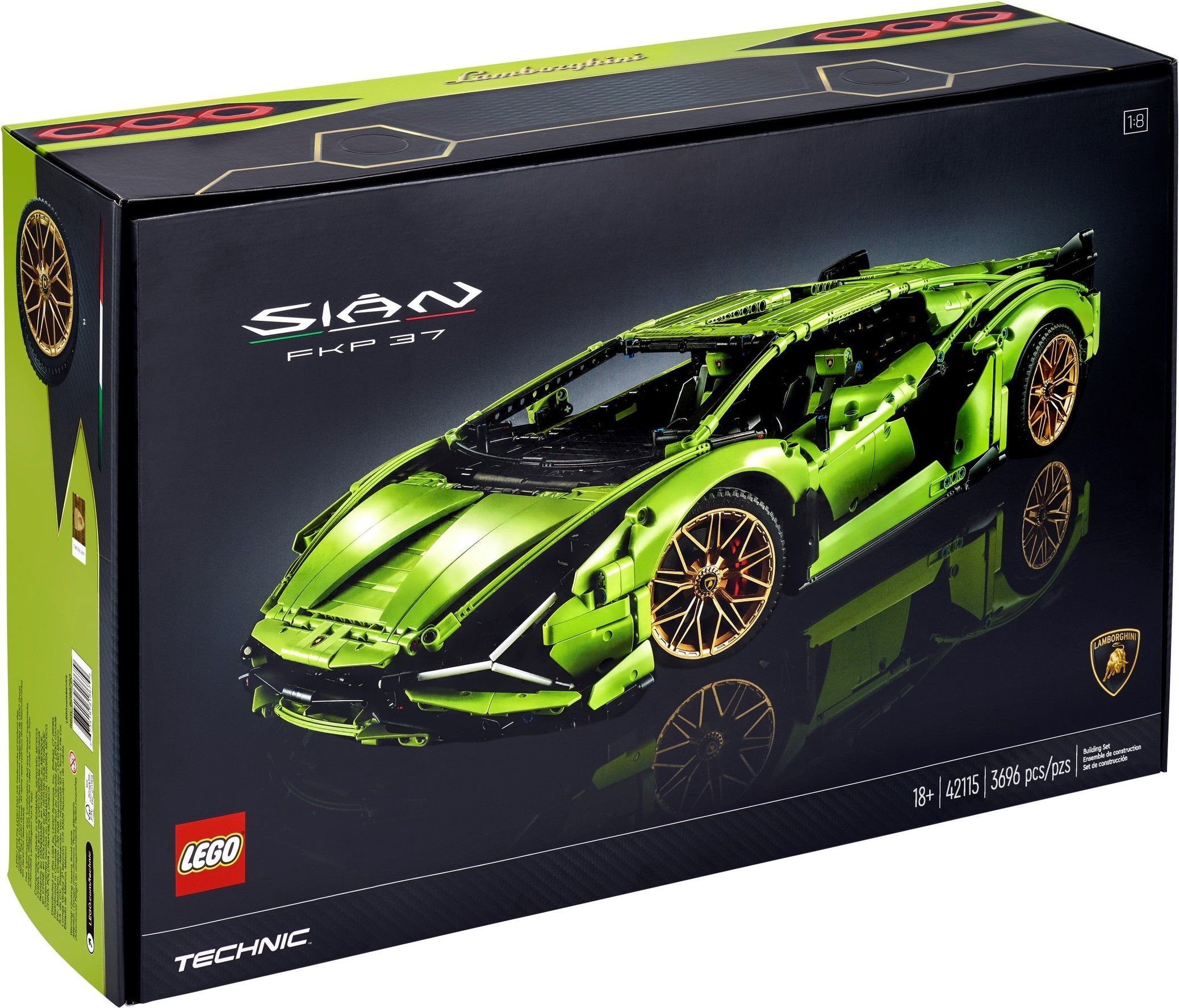 Wallpaper #EBksLY8BtGB6xQ78lJKG48 42115 Lego Technic Lamborghini Sian Fkp 37 Klickbricks