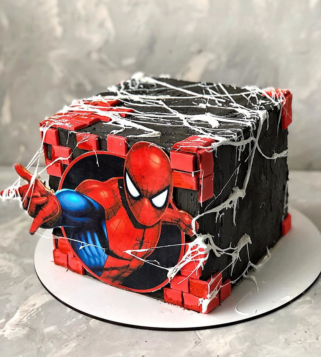 Wallpaper #KqUiMpMB0vj5YdARn9Mc7 15 Spiderman Cake Ideas That Are a Must for a Superhero Birthday