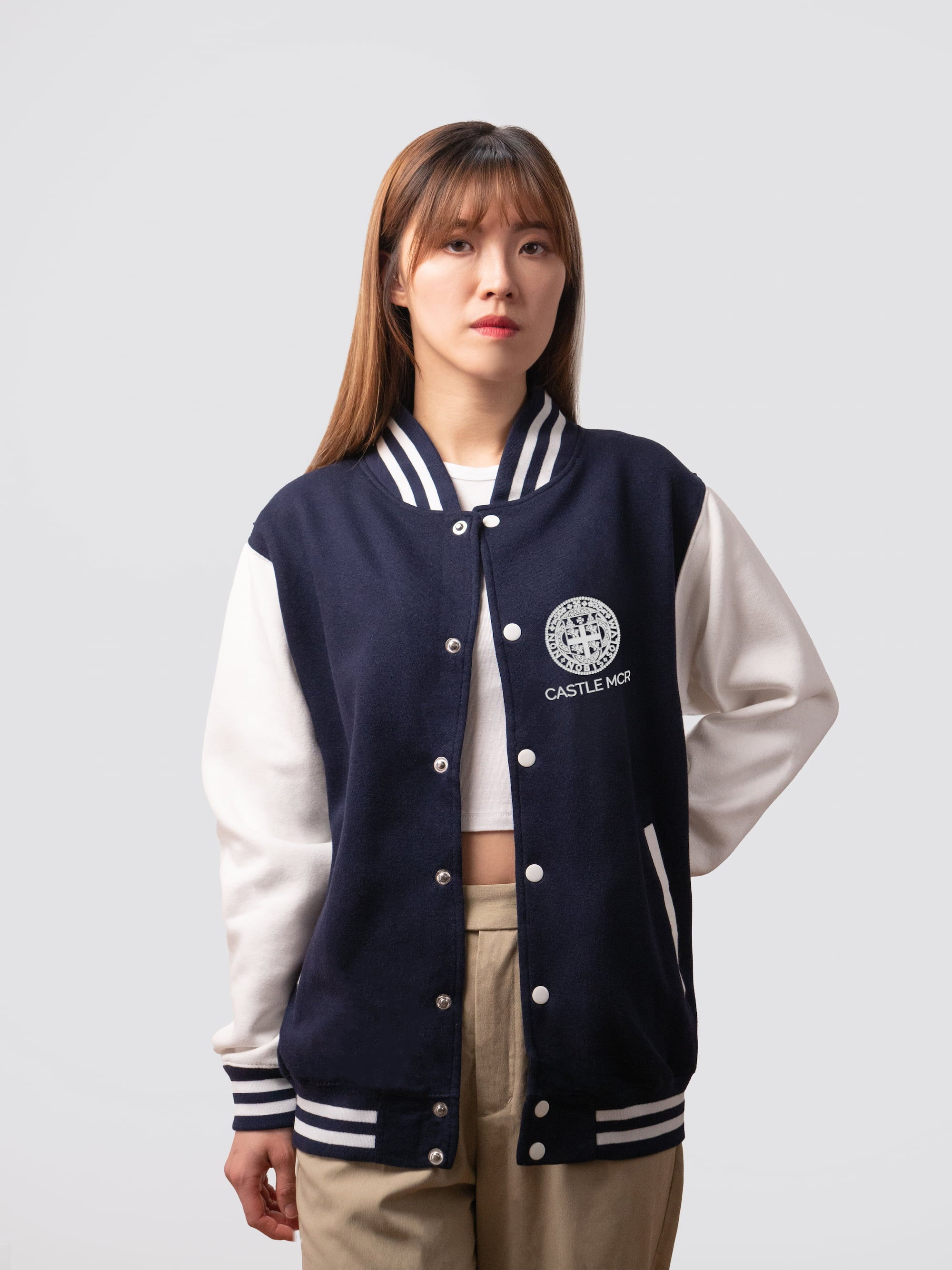 Wallpaper #M2dnEZMBSpphPi3-affq497 Castle Mcr Durham Varsity Jacket Redbird Apparel