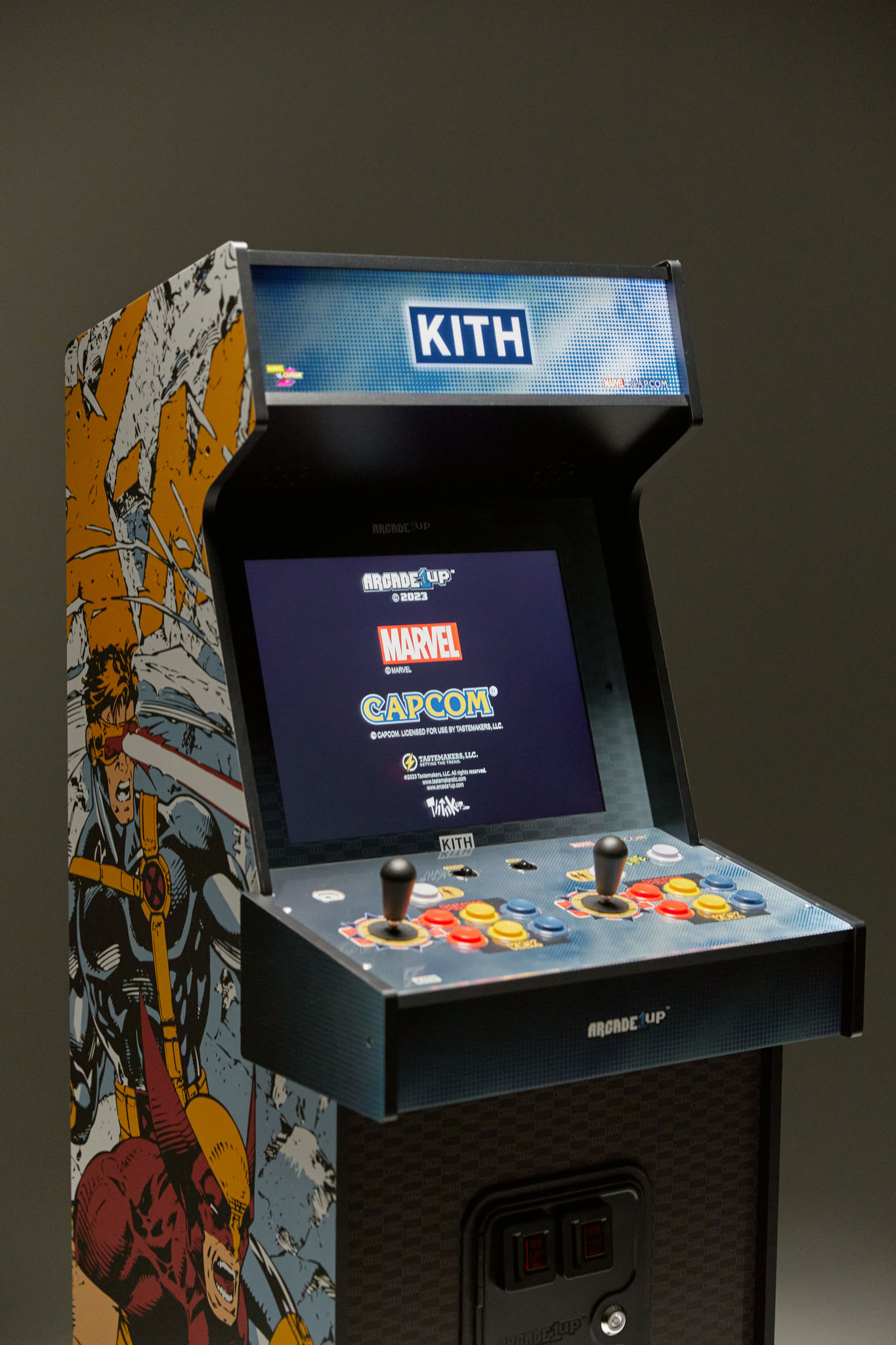 Wallpaper #n5wW4pIBZHQxiYarDb7d77 Arcade1up Announces New Kith Branded Marvel vs Capcom 2 Cabinet Gamespot