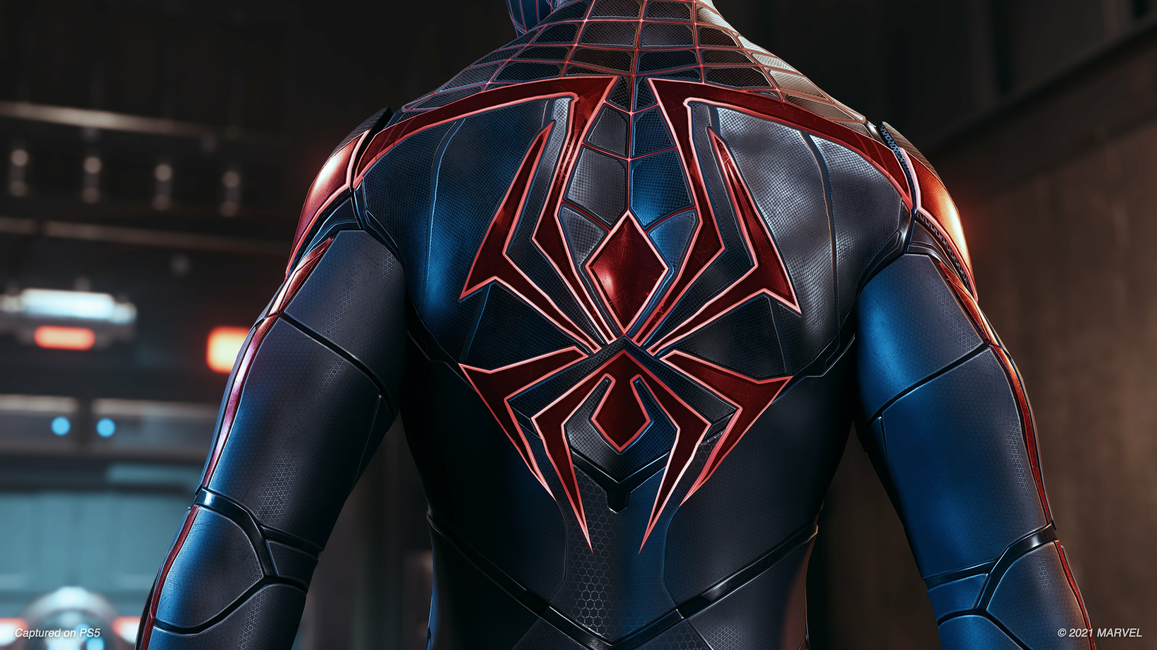 Wallpaper #hkCjMJMBJhL2WPbamMLi32 Spider Man Miles Morales Patch Adds New Free Advanced Tech Suit PS5