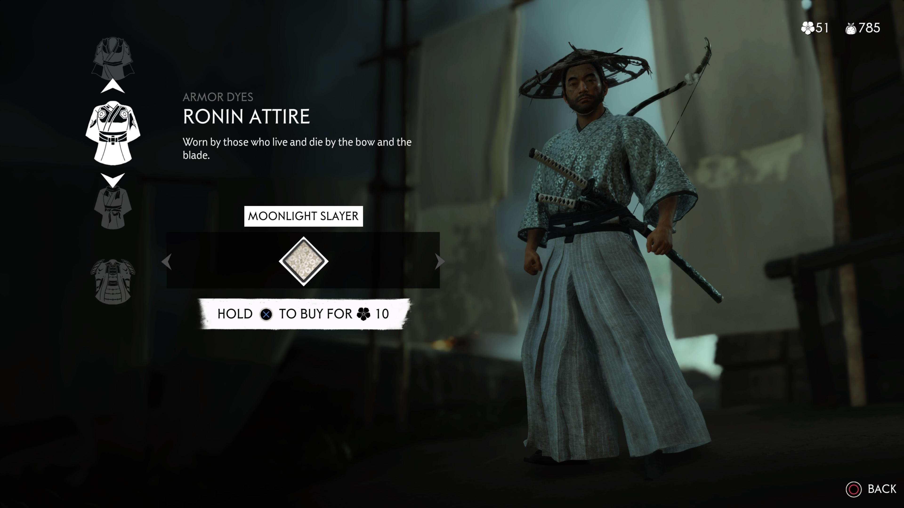 Wallpaper #OhmdBY8BtGB6xQ78i1I58 Ghost of Tsushima Black and White Armor Dye Where to Find the