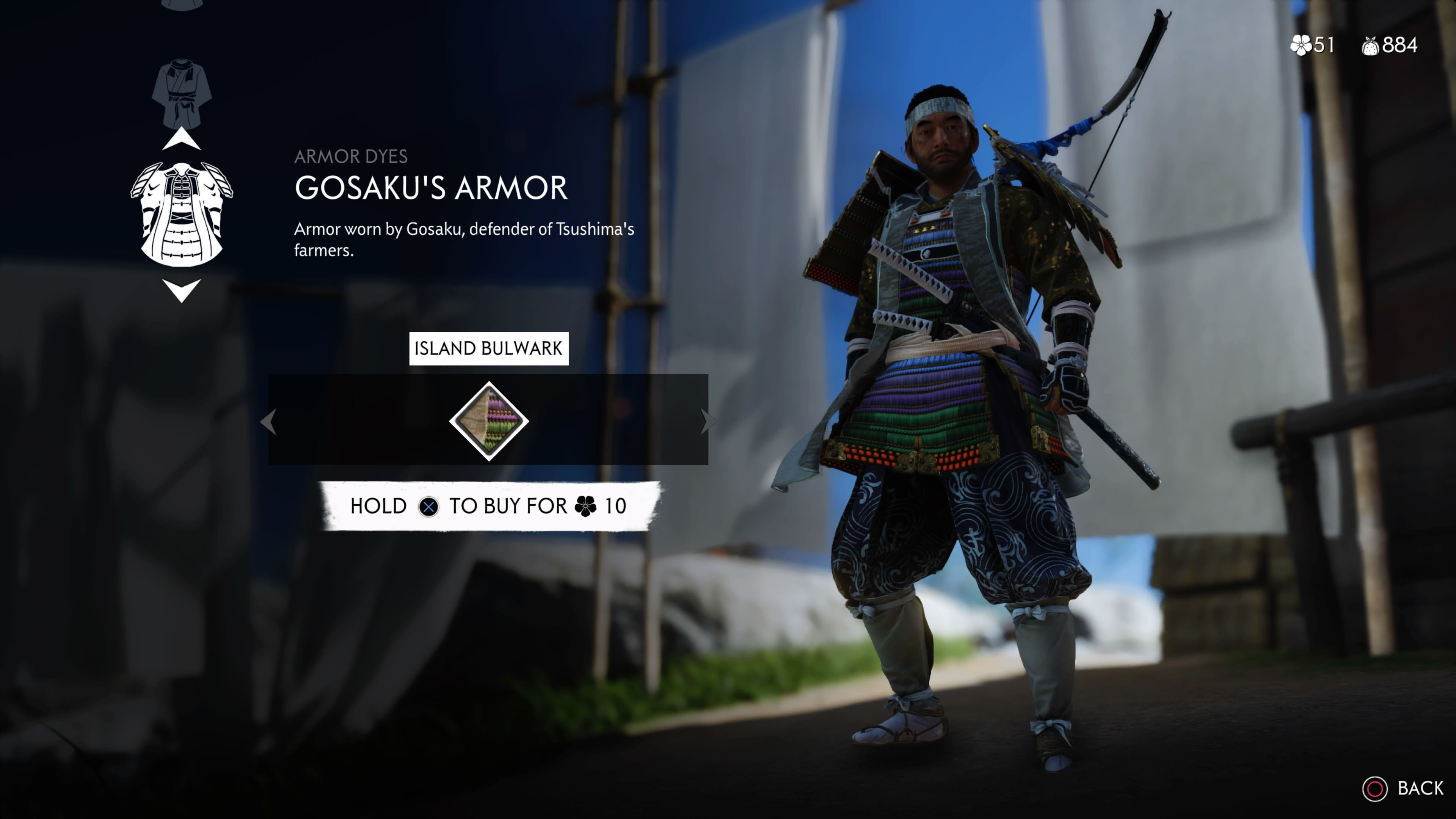 Wallpaper #OhmdBY8BtGB6xQ78i1I519 Ghost of Tsushima Black and White Armor Dye Where to Find the