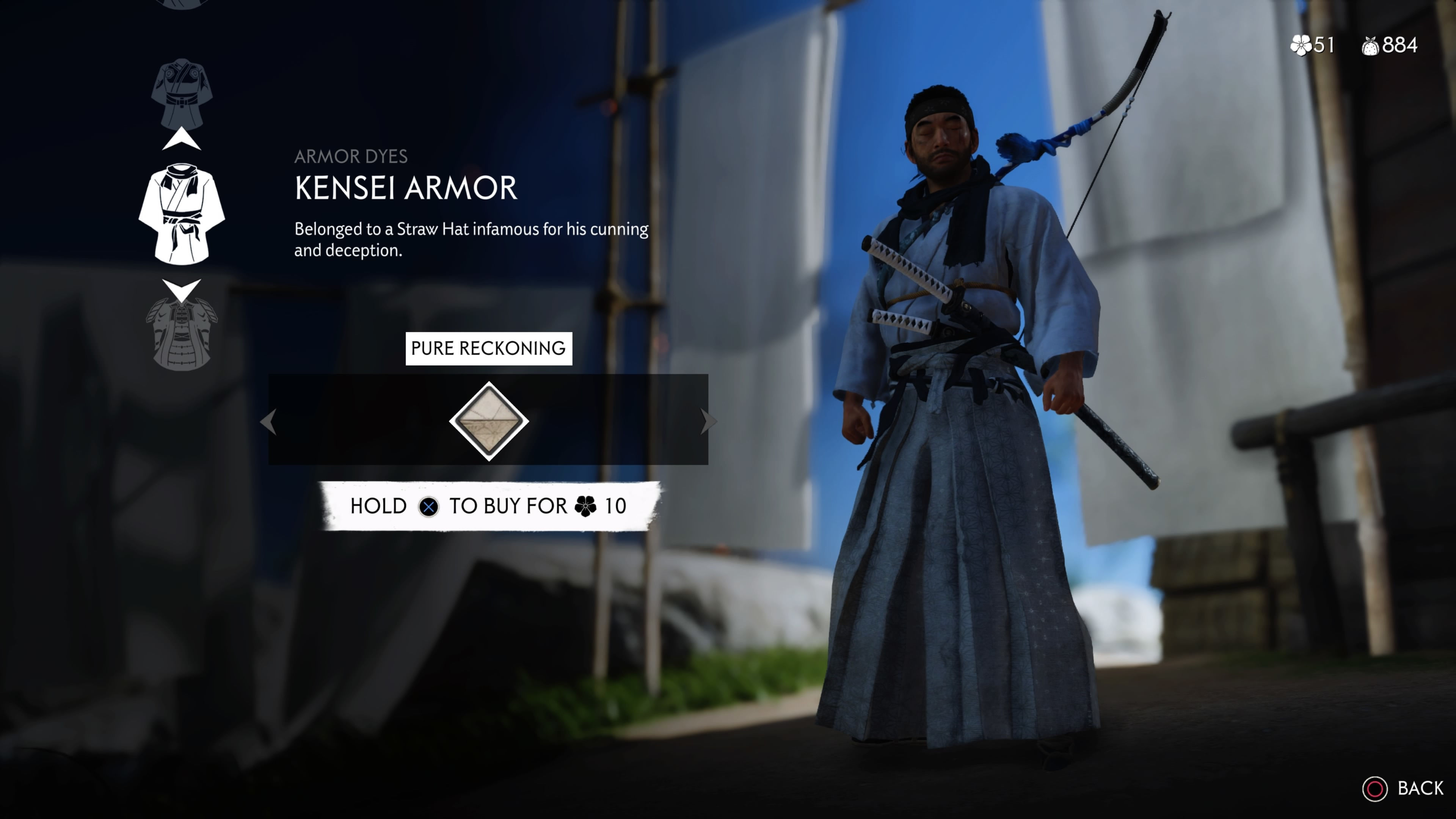 Wallpaper #OhmdBY8BtGB6xQ78i1I520 Ghost of Tsushima Black and White Armor Dye Where to Find the