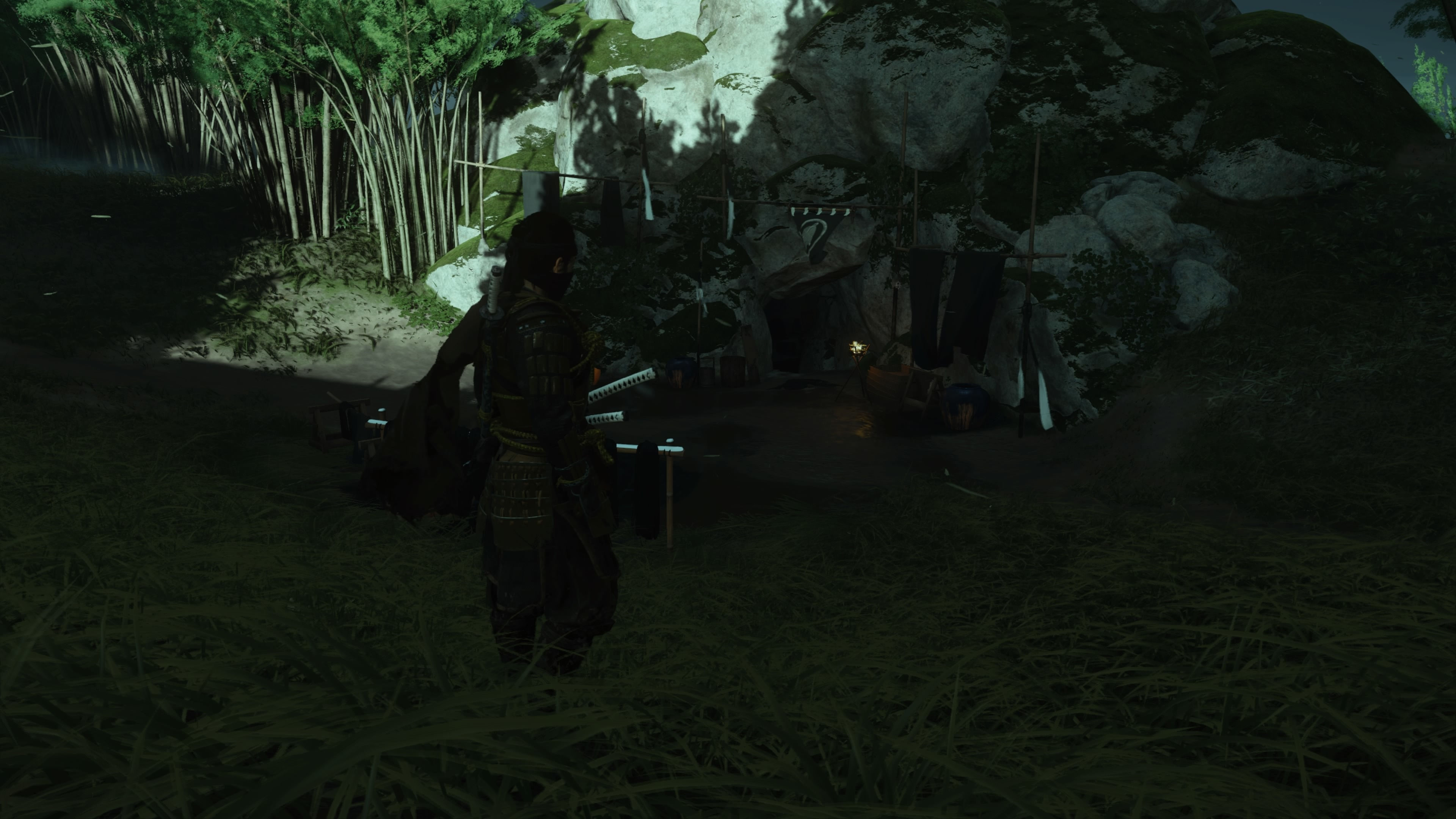 Wallpaper #OhmdBY8BtGB6xQ78i1I543 Ghost of Tsushima Black and White Armor Dye Where to Find the
