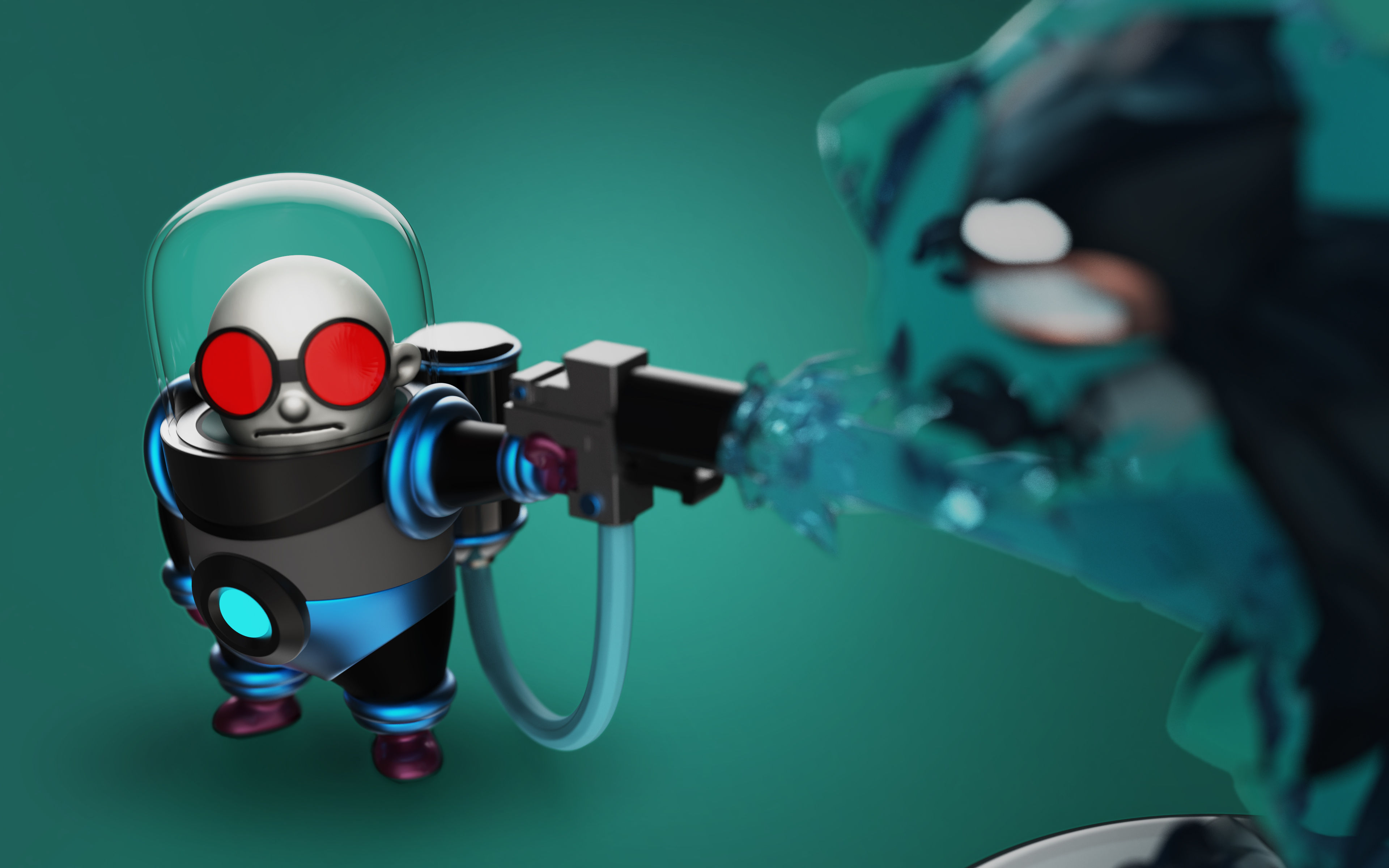 Wallpaper #yZkwP5MBUcASHT6nFsvK310 Mr Freeze 3D Zbrushcentral