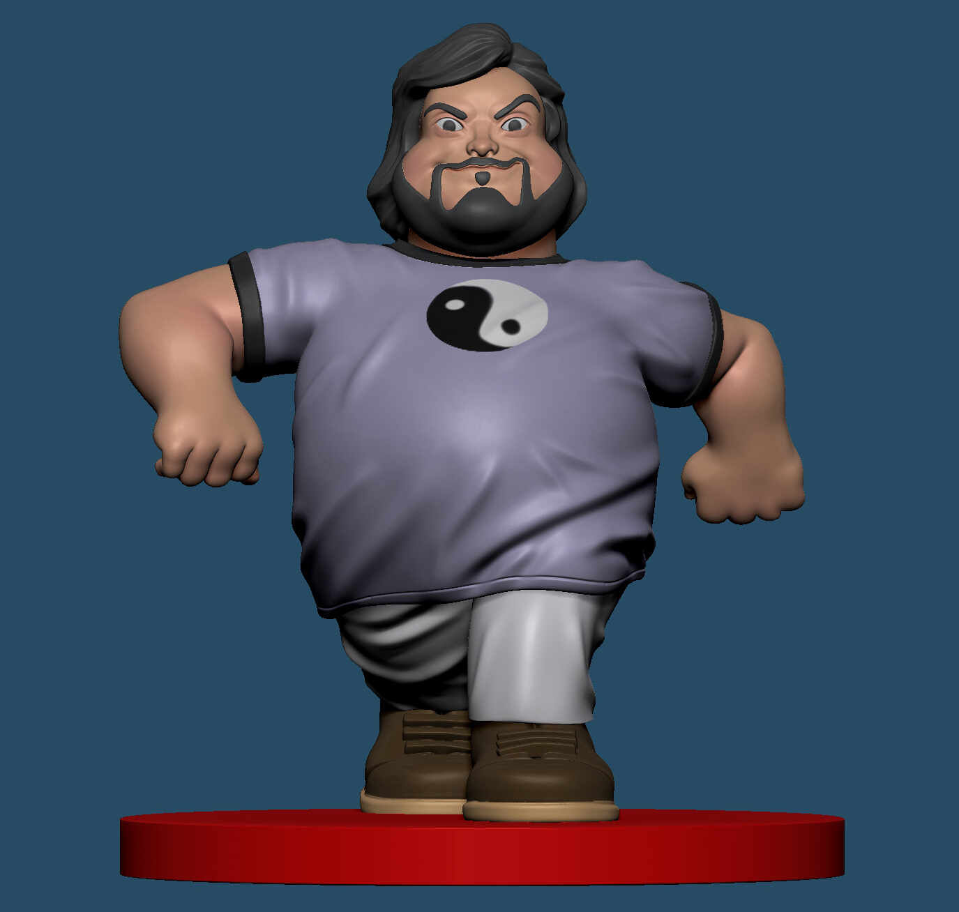 Wallpaper #f200d Intricate Detailed Caricature of Jack Black by Robert Crumb Creative