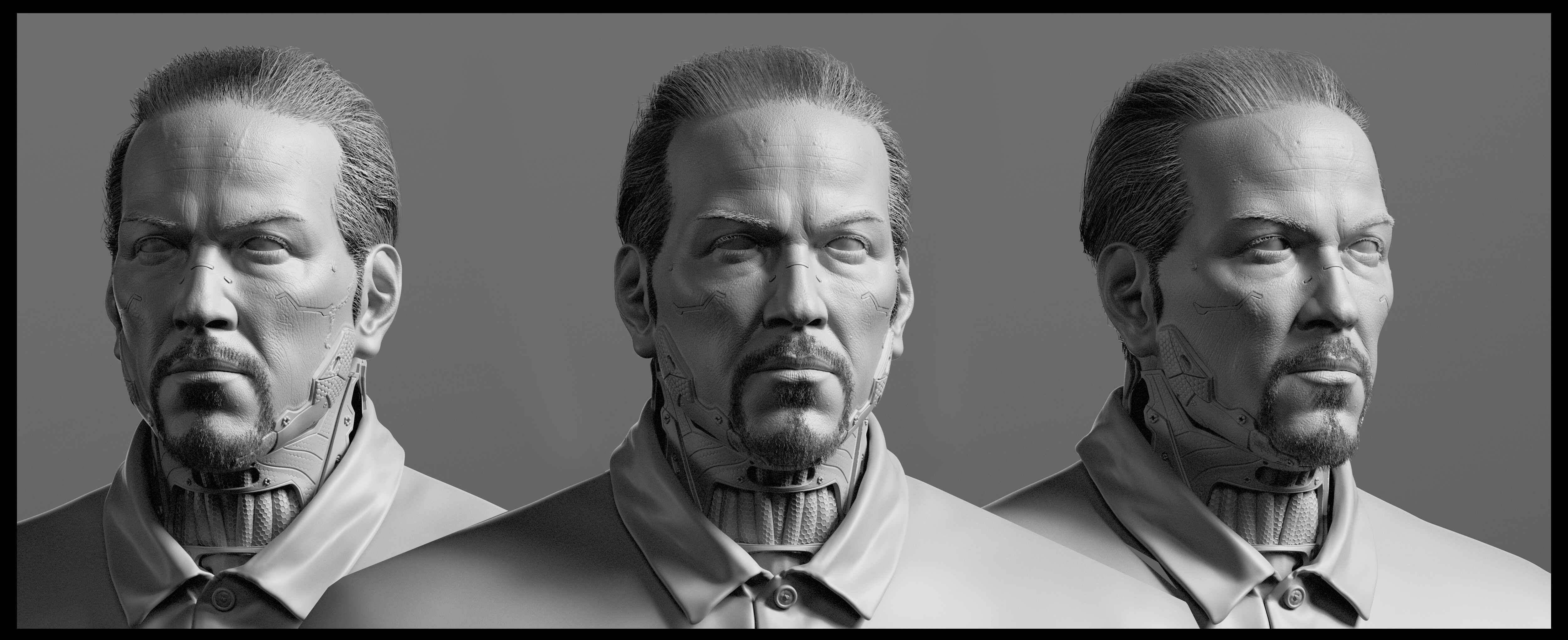 Wallpaper #Uhm8Fo8BtGB6xQ78HG4934 Goro Takemura Clay Render Zbrushcentral