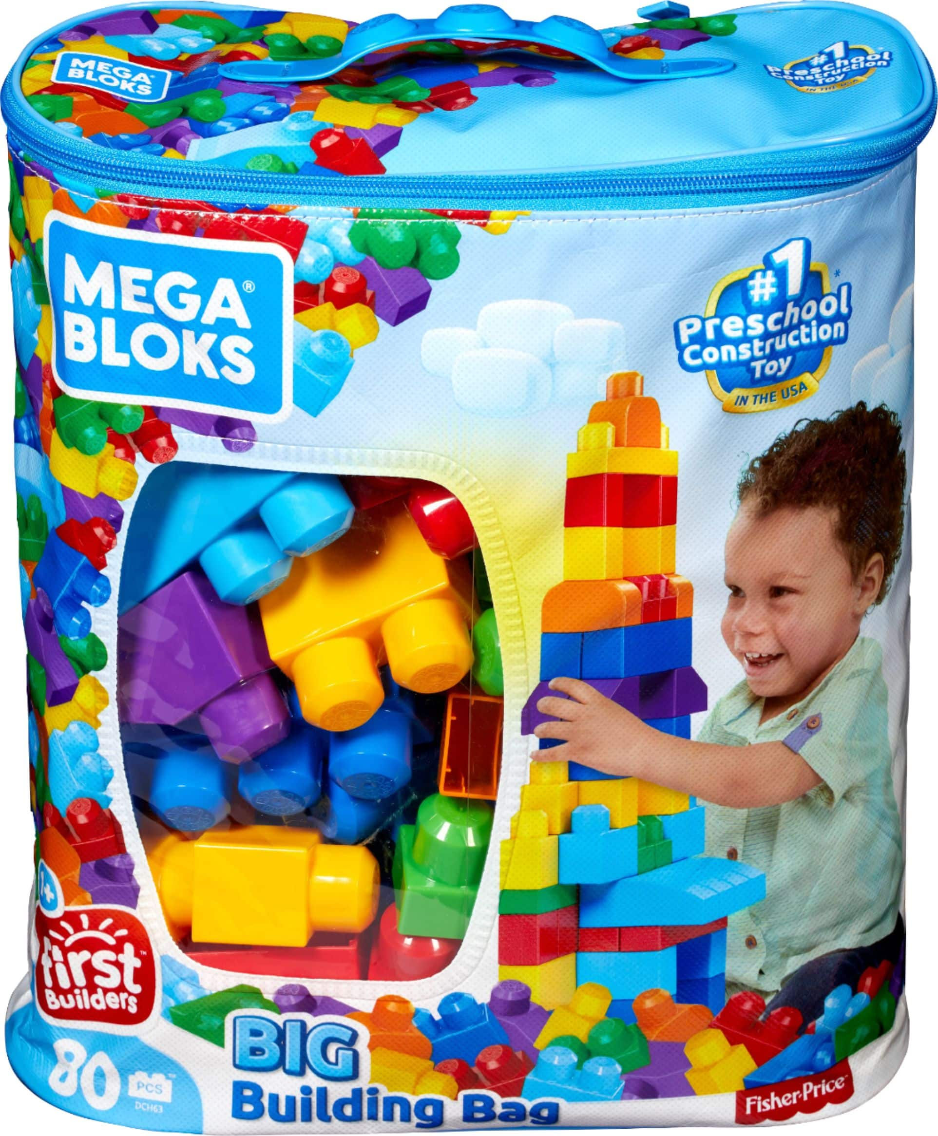 Wallpaper #634d6 Mega Bloks First Builders Big Building Bag with Big Building Blocks