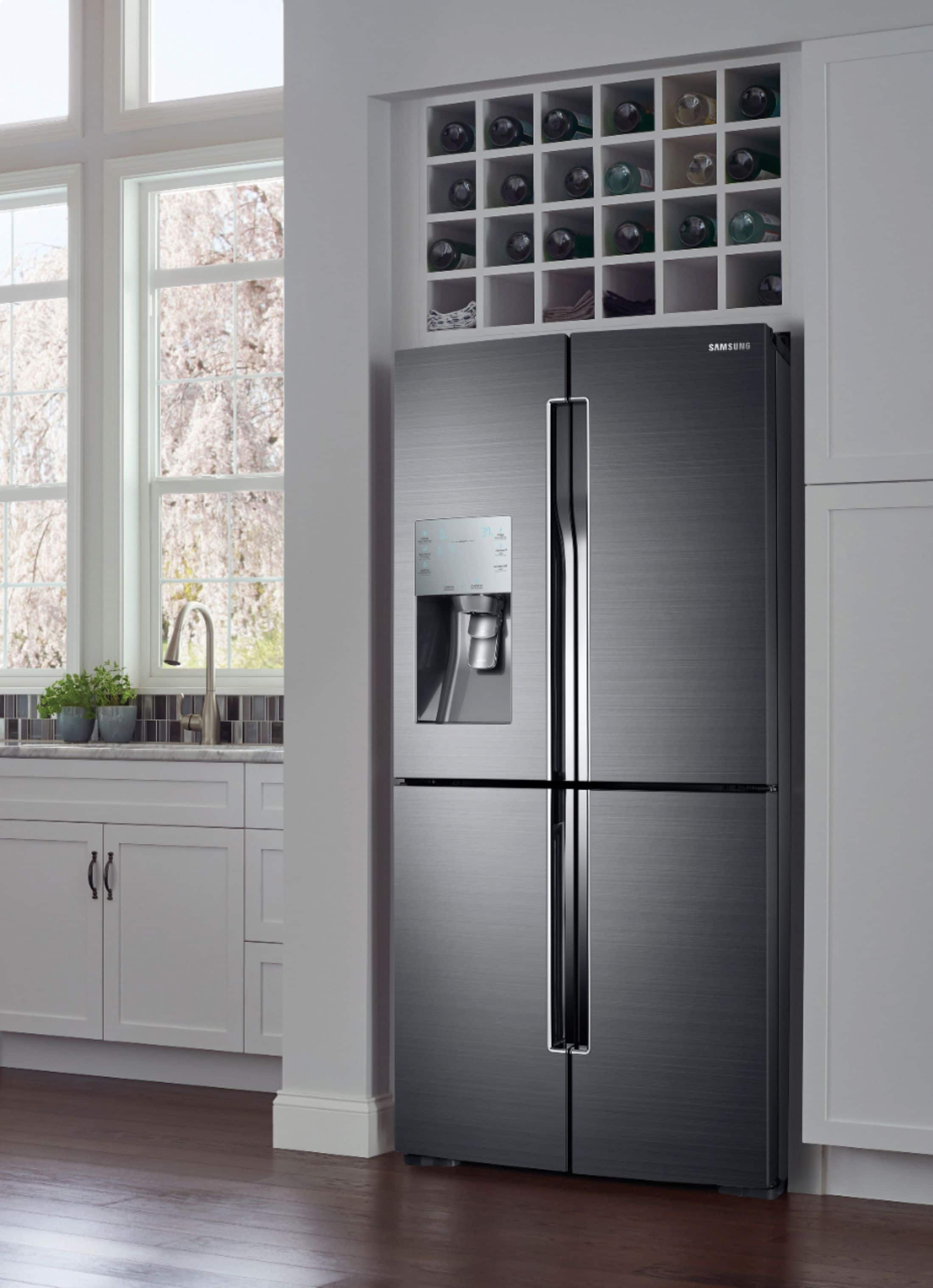 Wallpaper #xmfK55IBSpphPi3-yzmm239 Samsung Stainless Steel 4 Door Flex Refrigerator at Walter Mayer Blog