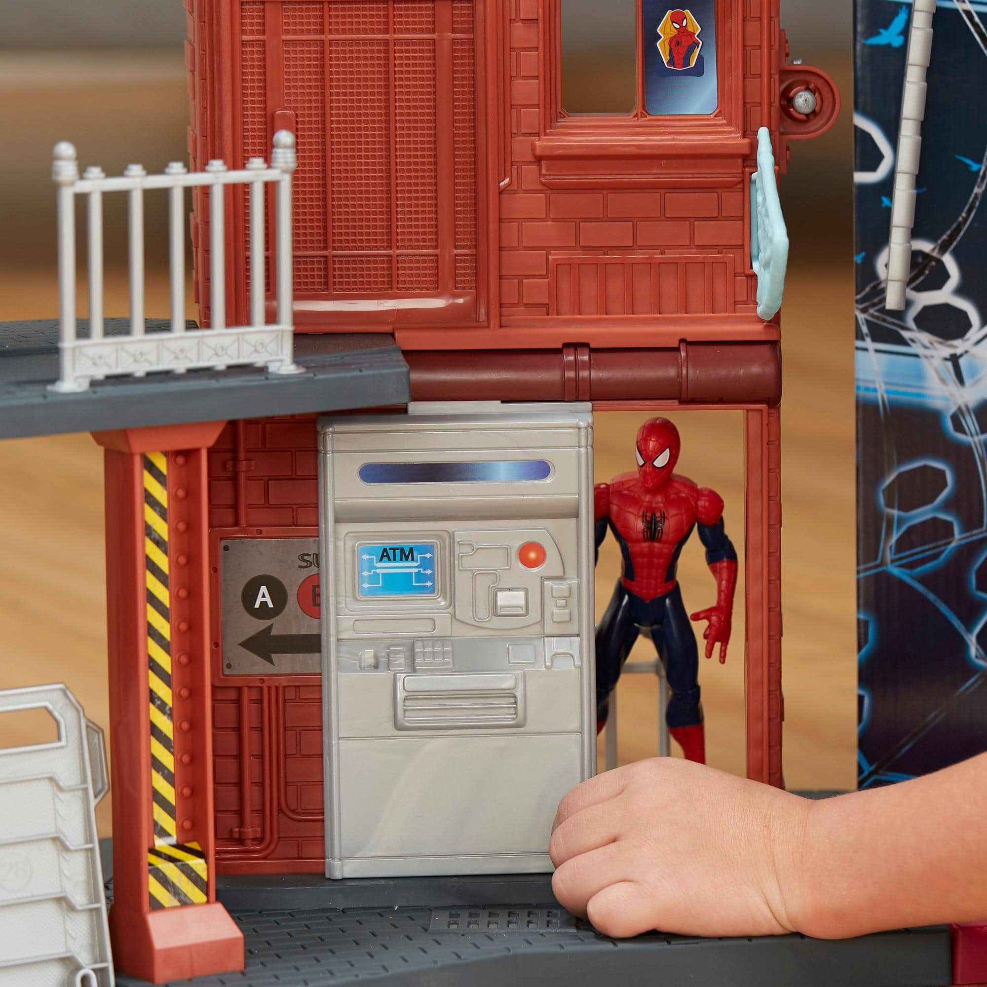 Wallpaper #Z1gfNJMBzN9vxX34uDsd26 Best Buy Hasbro Marvel Spider Man Mega City Playset Multi C3408