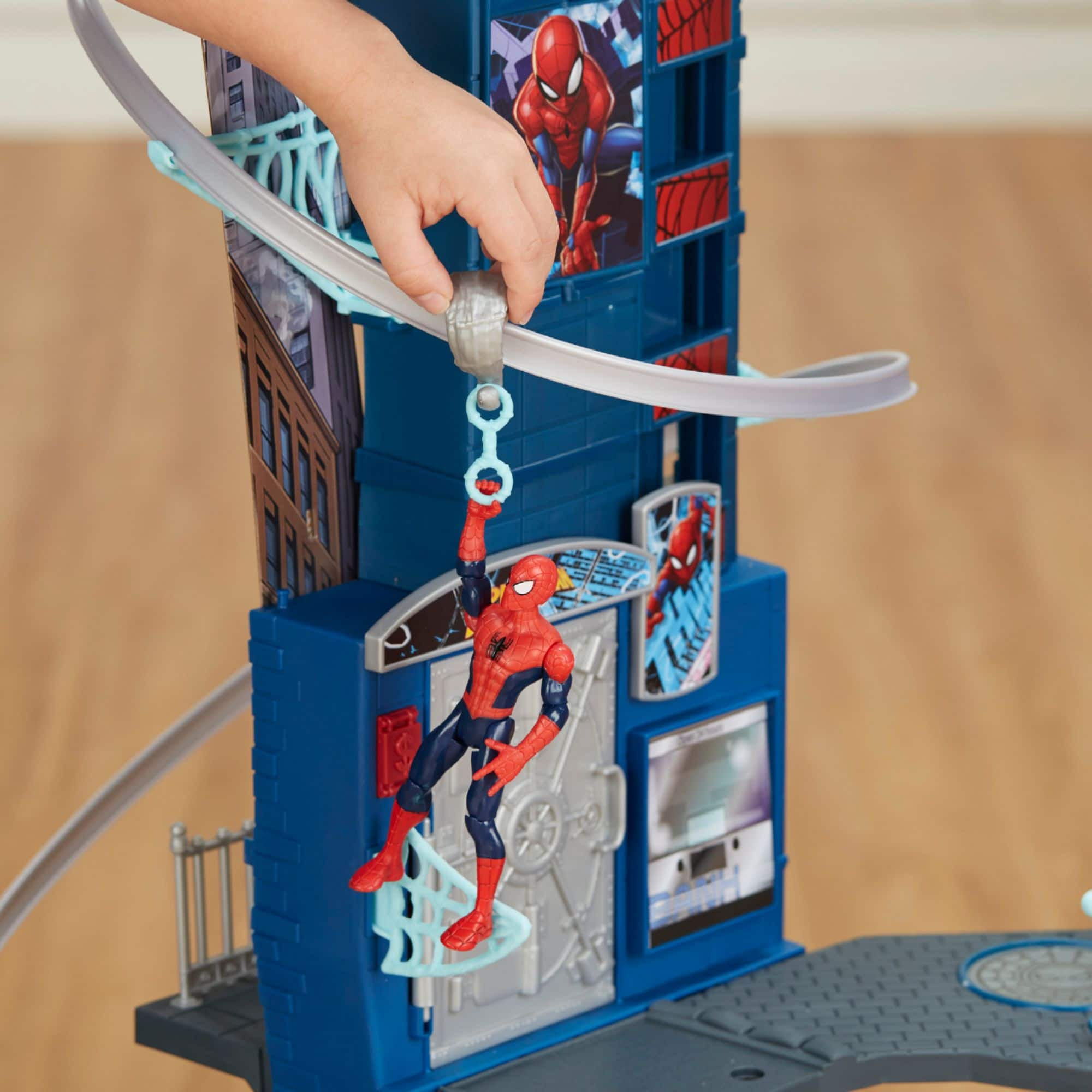Wallpaper #Z1gfNJMBzN9vxX34uDsd107 Toys Games Figures Not Included Swinging Zipline 4 New in Unopened