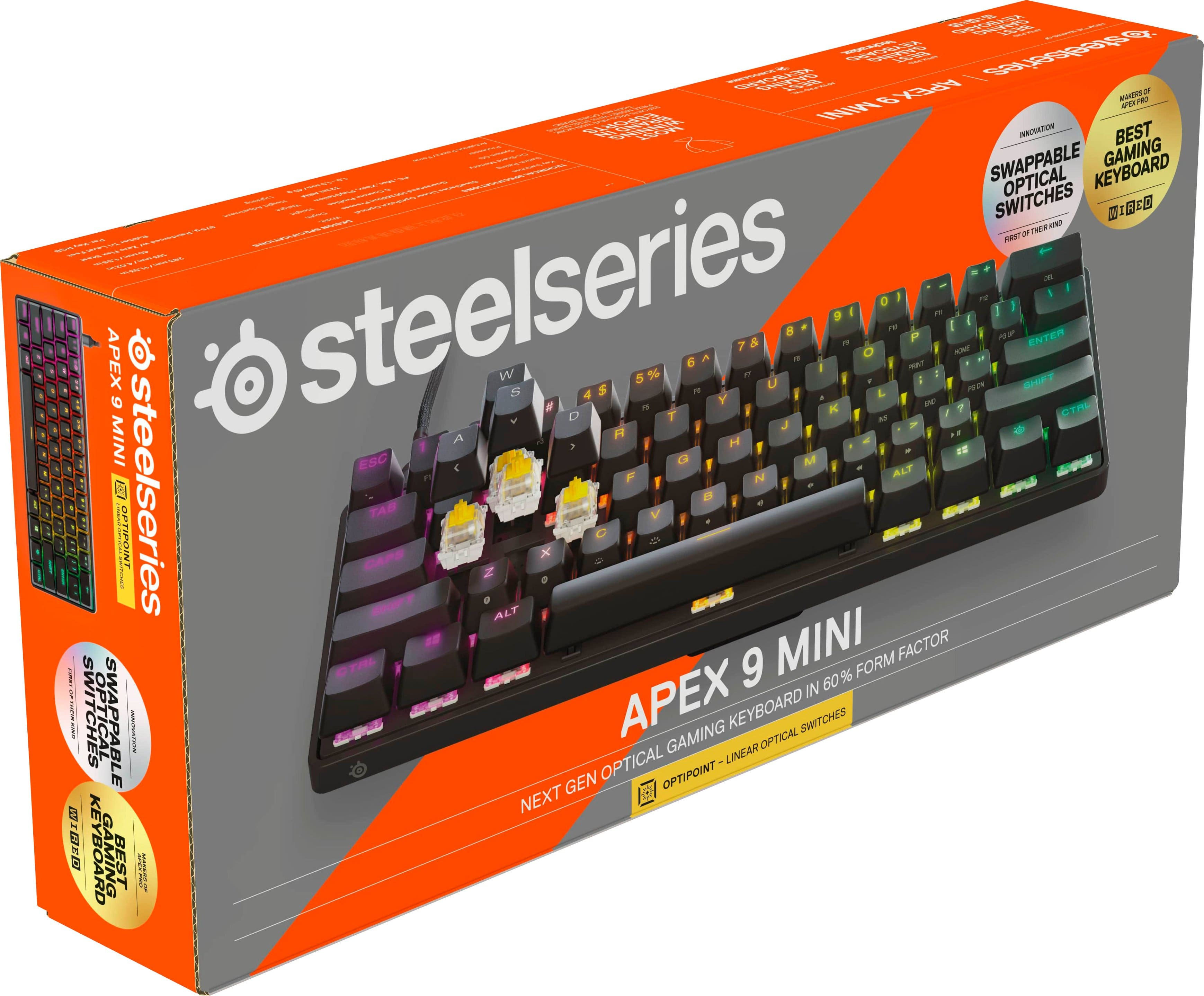 Wallpaper #n7jo15IBJvJKYCmEcuUh267 Questions and Answers Steelseries Apex 9 Mini 60 Wired Optipoint