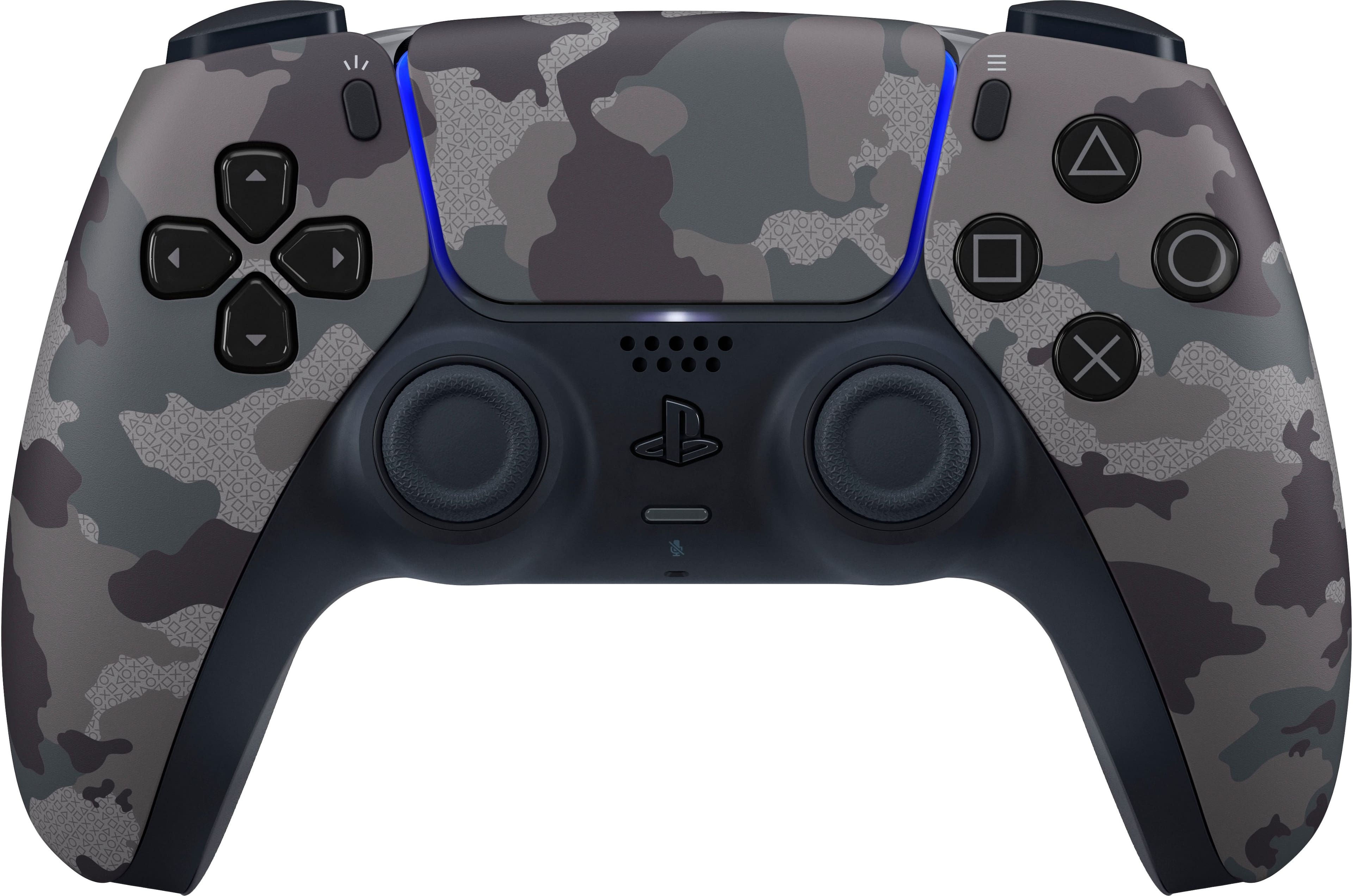 Wallpaper #gbjO3JIBJvJKYCmEZP2A395 Sony Playstation 5 Dualsense Wireless Controller Gray Camouflage