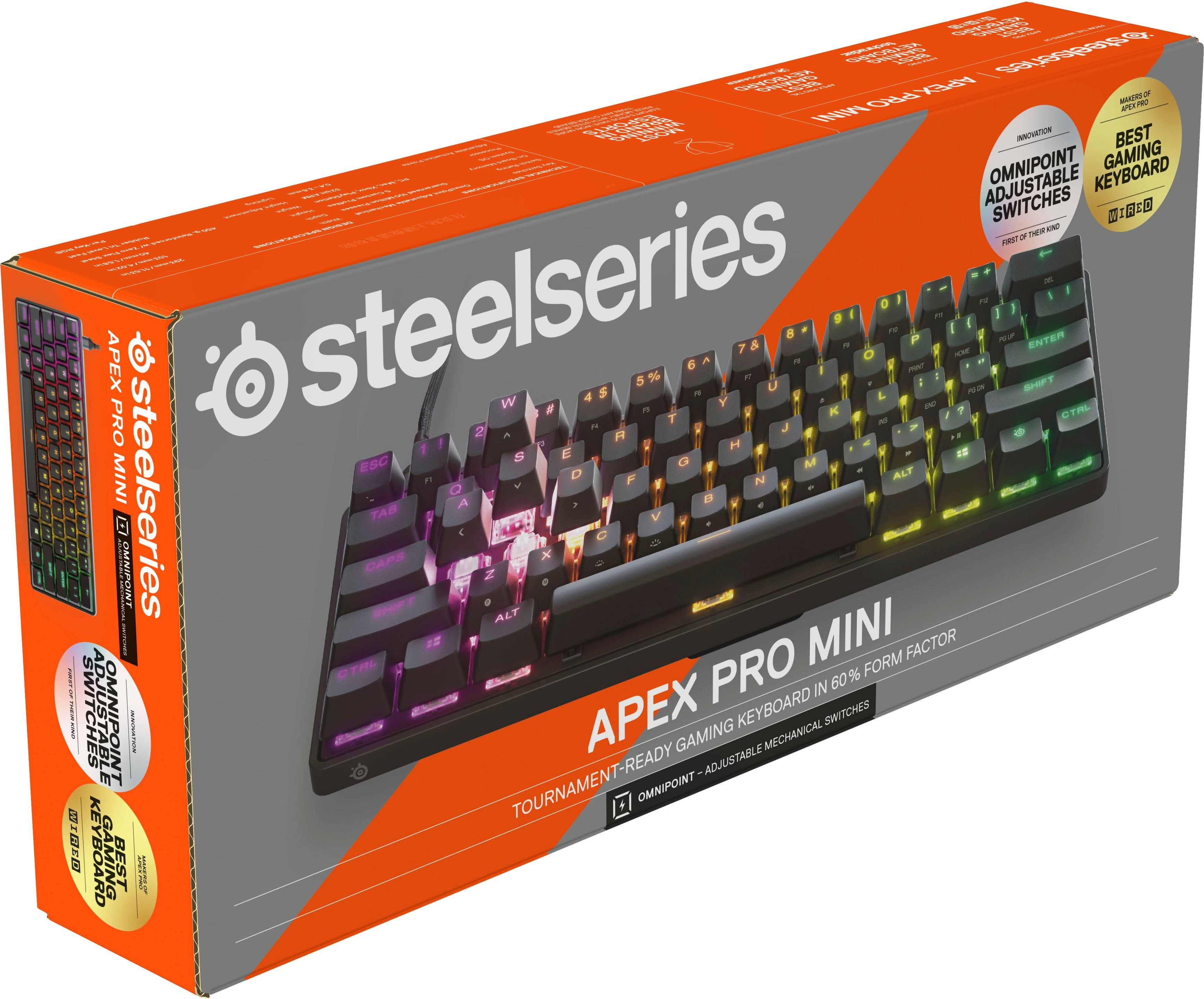 Wallpaper #uIvodZcBcm9NJah-AHfL132 Steelseries Apex Pro Mini 60 Wired Mechanical Omnipoint 20 Adjustable
