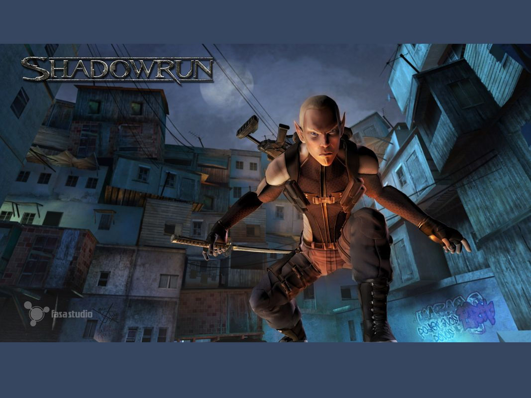 Wallpaper #9mg9FpMBSpphPi3-_gos118 Shadowrun Official Promotional Image Mobygames