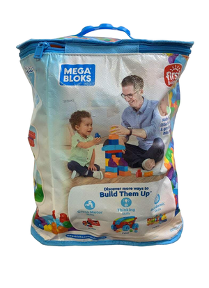 Wallpaper #634d6 Mega Bloks First Builders Big Building Bag with Big Building Blocks