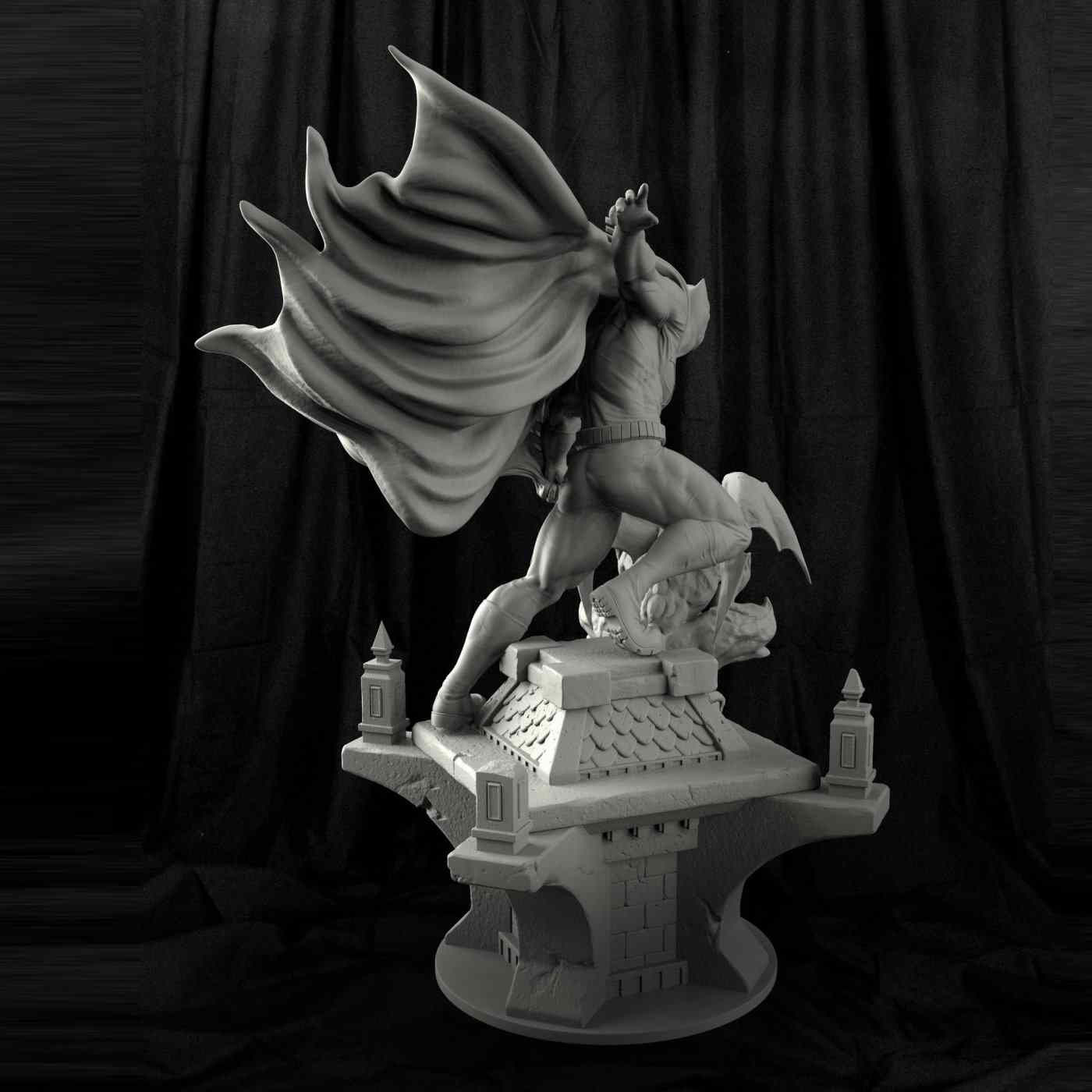 Wallpaper #jxkZHo8BtGB6xQ78tnig30 Batman Gargoyle Statue Stl Files for 3D Print 3D Kiee Shop