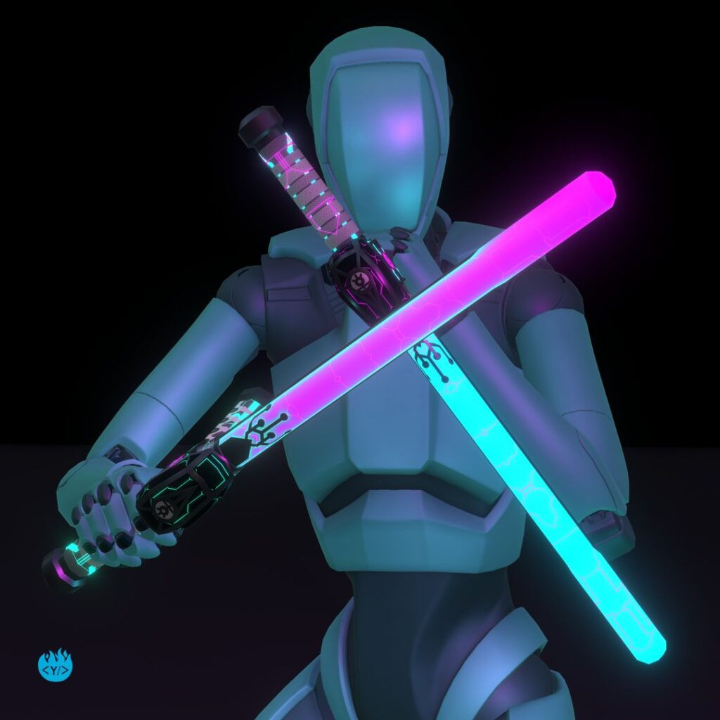 Wallpaper #7xowUJMB1yWOL4qgNn_e15 Cyberpunk Melee Weapons Pack Yel Scrypt Fire Studio