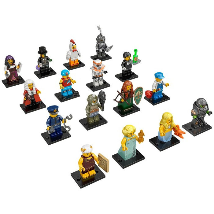 Wallpaper #VLgn2pIBJvJKYCmEXPAr351 Lego Minifigures Series 9 Complete Set 71000 17 Brick Owl Lego