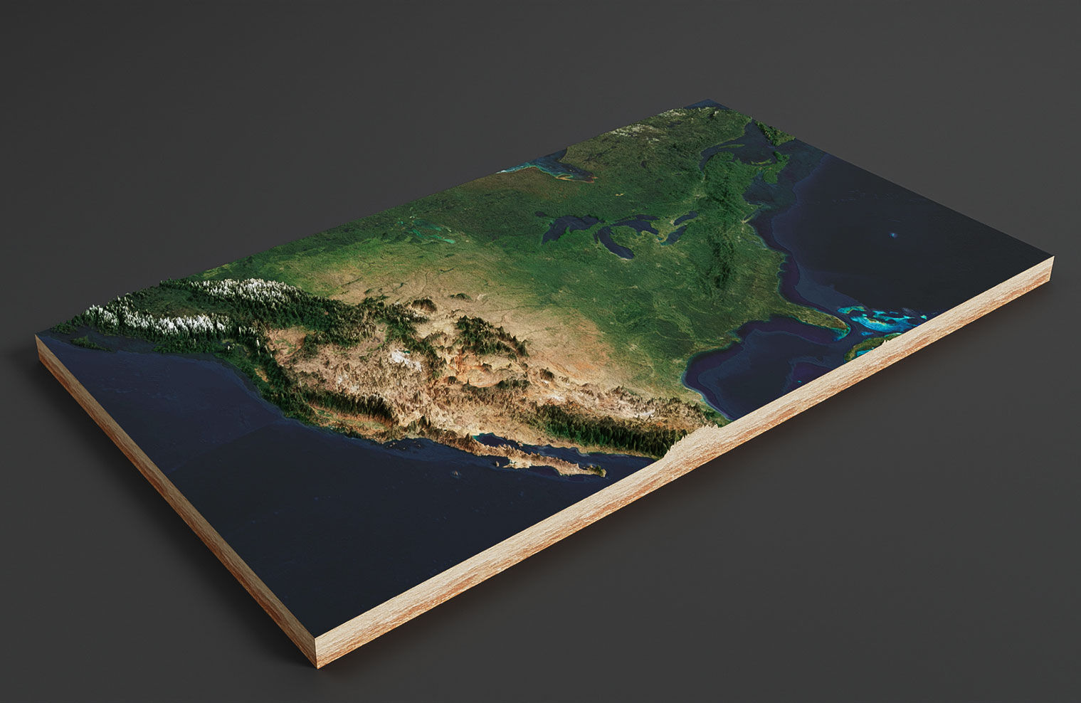 Wallpaper #L20PapcBycdYOYFTAnFj90 3D Map United States of America Create Custom 3D Maps Online