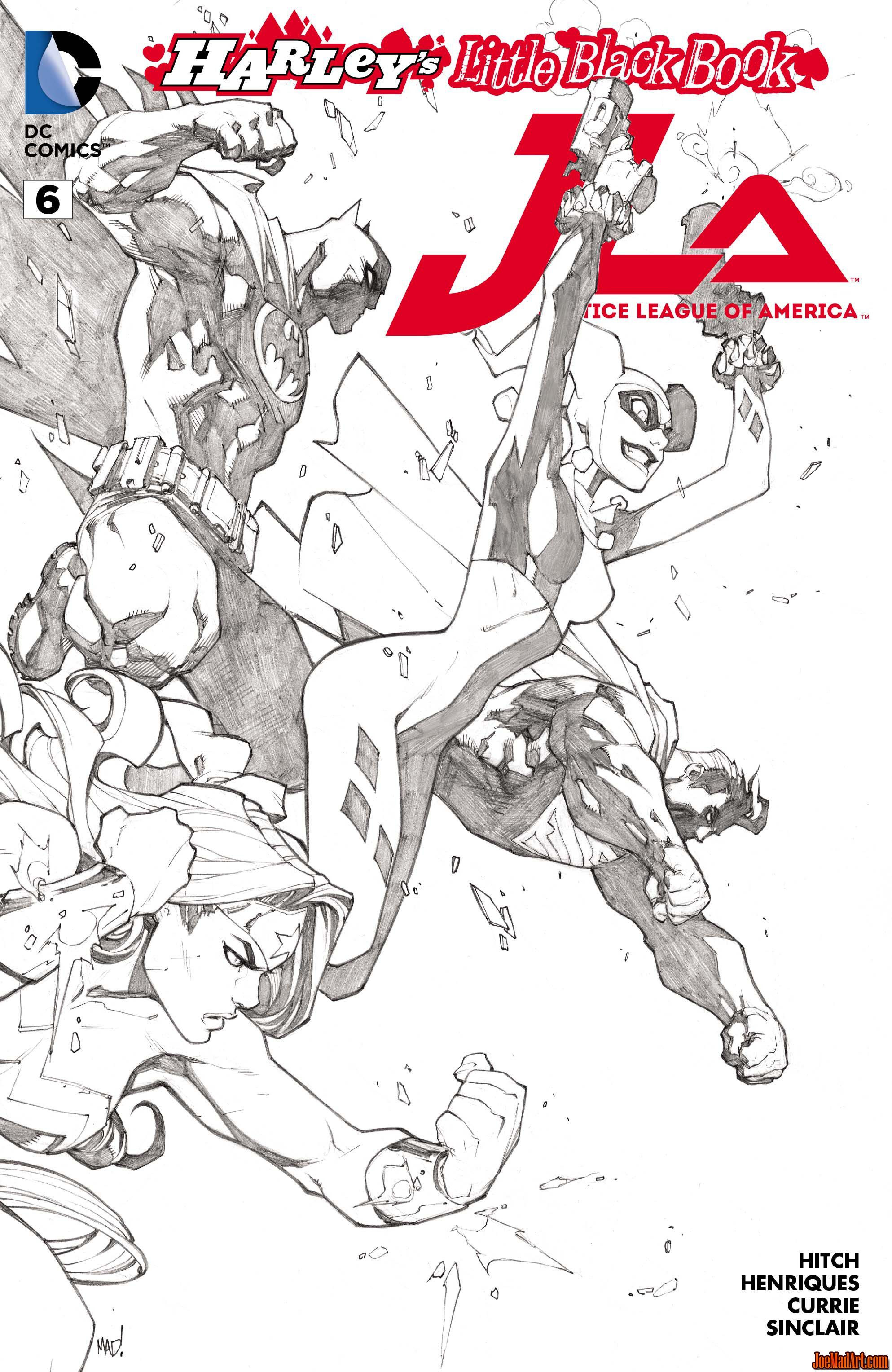 Wallpaper #Smfn_pIBSpphPi3-rKFD359 Joemadartcom Justice League of America 6 Variant Cover Jla