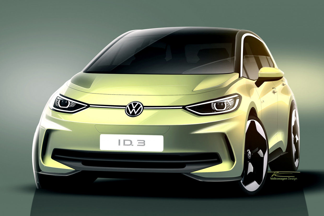 Wallpaper #RGggHpMBSpphPi3-iyiC43 Volkswagen Id 3 to Gain New Tech and Styling in Major Update for 2023