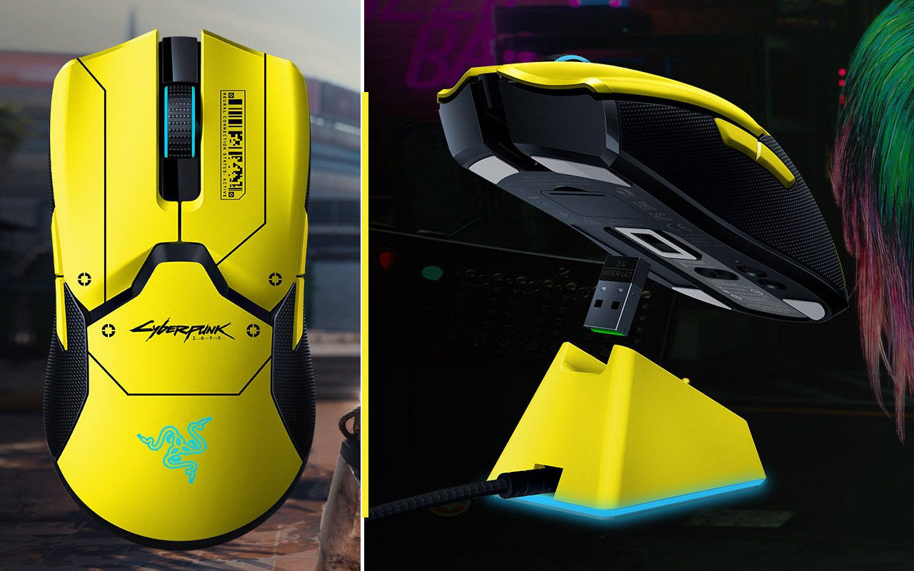 Wallpaper #20ECA Razer Viper Ultimate Cyberpunk 2077 Edition Looks Amazing Now