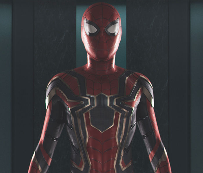 Wallpaper #33a76 Homecomings Iron Spider Suit Revealed Screen Rant