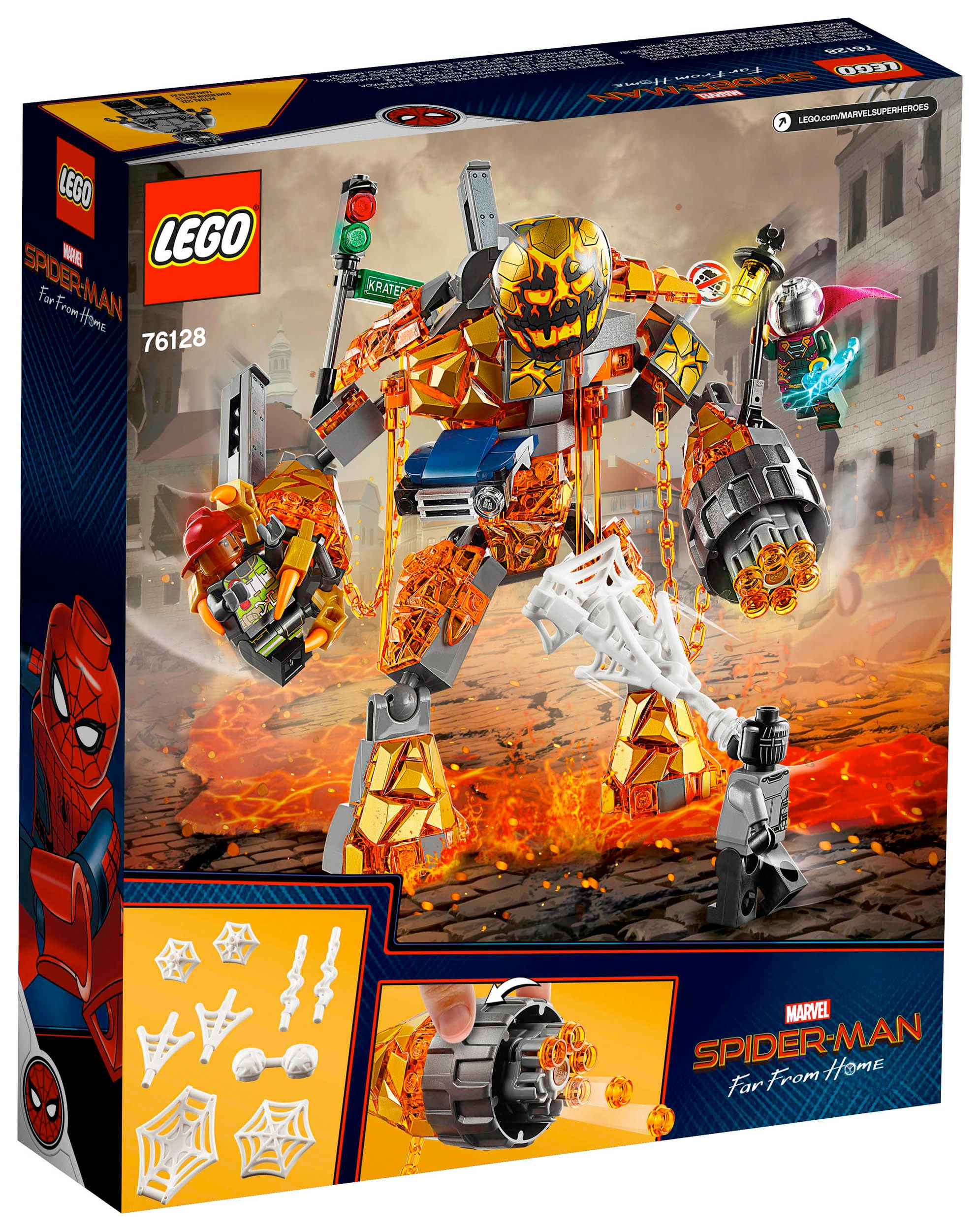 Wallpaper #Kof8MZMBPAdmKxa2IGPZ77 Spider Man Far from Home Lego Sets Tease Action with Molten Man