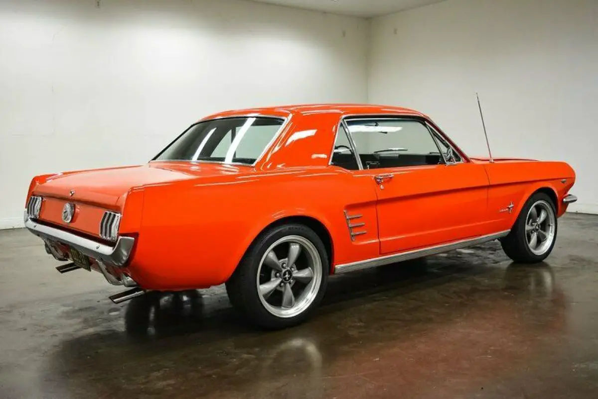 Wallpaper #uGfE7ZIBSpphPi3-LVlD112 1966 Ford Mustang 14591 Miles Red Coupe 289ci Ford V8 4 Speed Manual